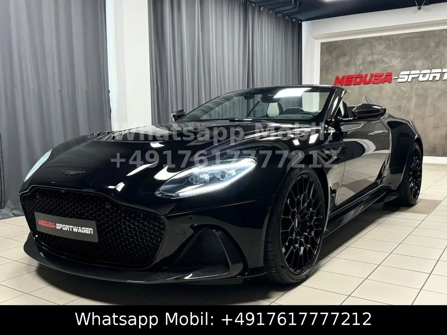 Aston Martin DBS V12 770 ULTIMATE VOLANTE 1OF199 EXLUSIV NEW! Noir - 1