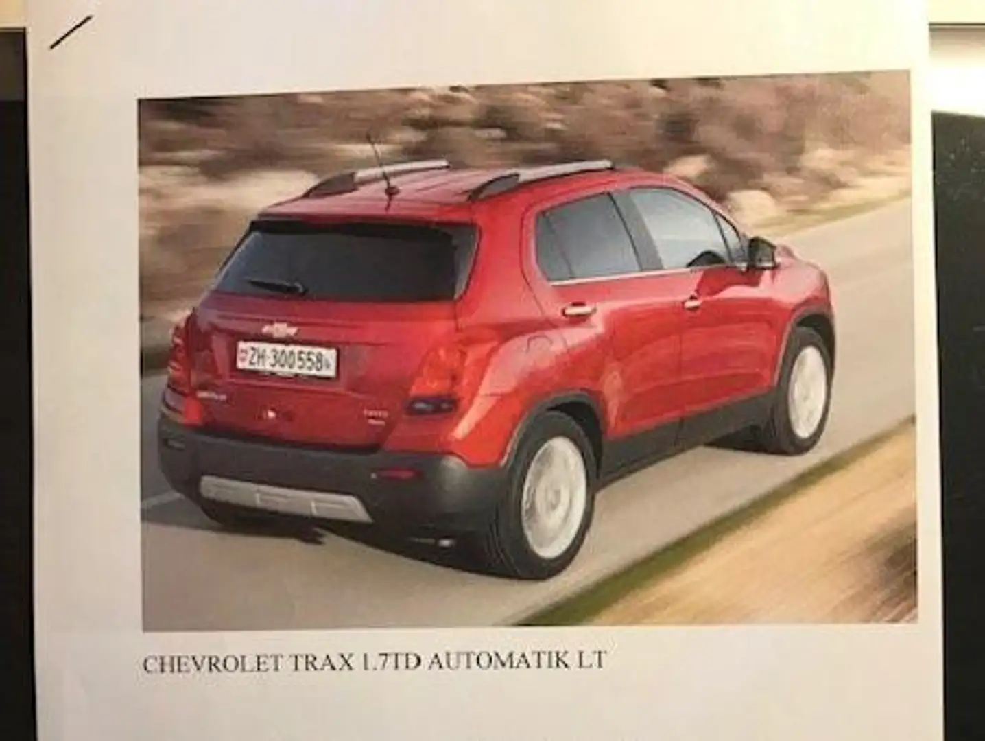 Chevrolet Trax Trax 1.7TD Automatik LT+ Czerwony - 1