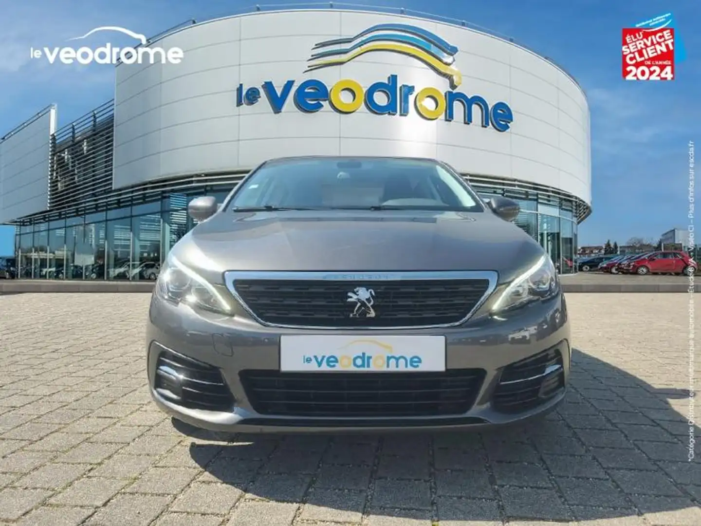 Peugeot 308 1.2 PureTech 130ch E6.3 S/S Allure Business GPS Camera Grigio - 2