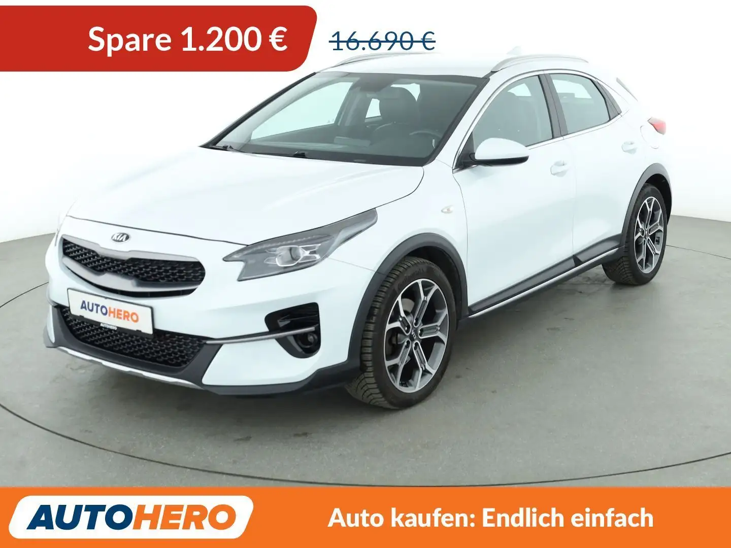 Kia XCeed 1.4 TGDI Vision *CAM*BiXENON*CAM*SHZ*LHZ*ALU* Weiß - 1