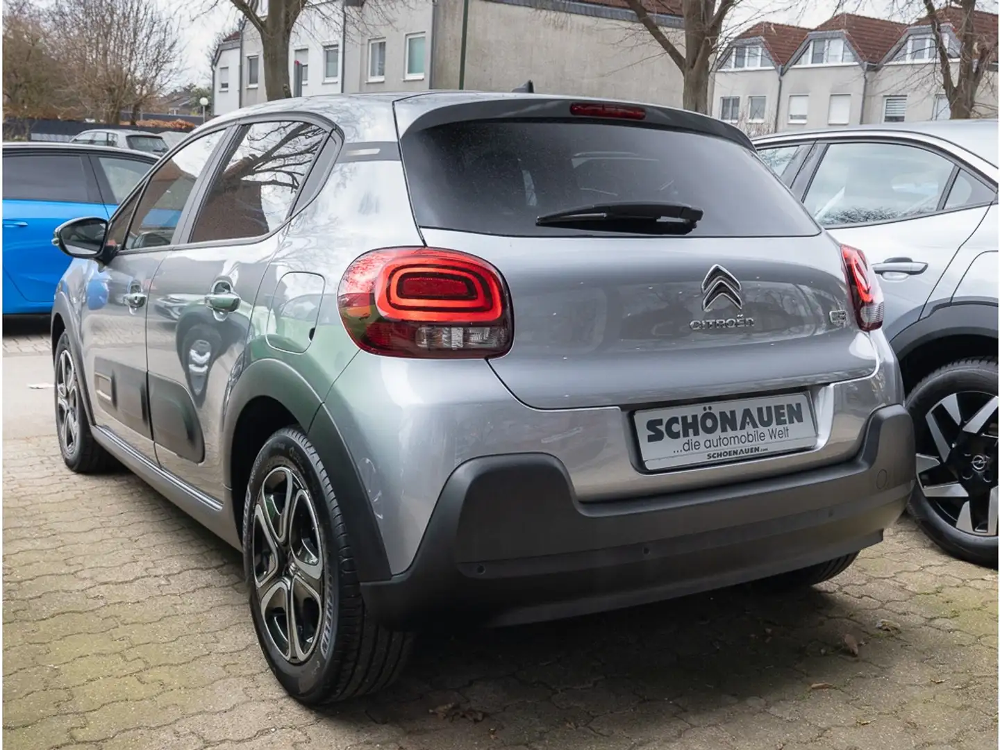 Citroen C3 C-SERIES 1.2l PT 83 ++SHZ+NAV+CARPLAY+BT+MET++ Gris - 2