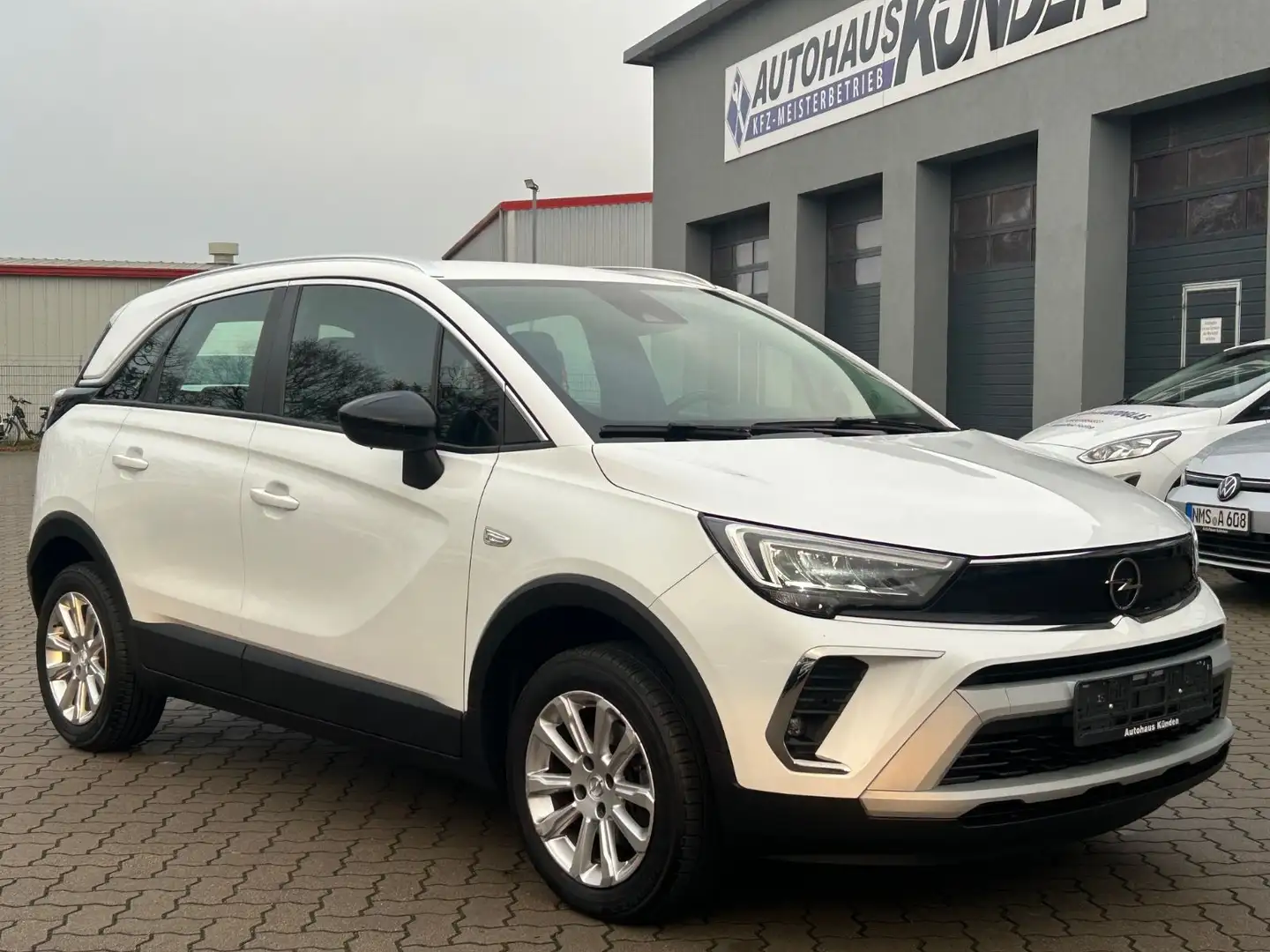 Opel Crossland X Crossland 1.2 Turbo Elegance °Navi°StHz°LED° Weiß - 2