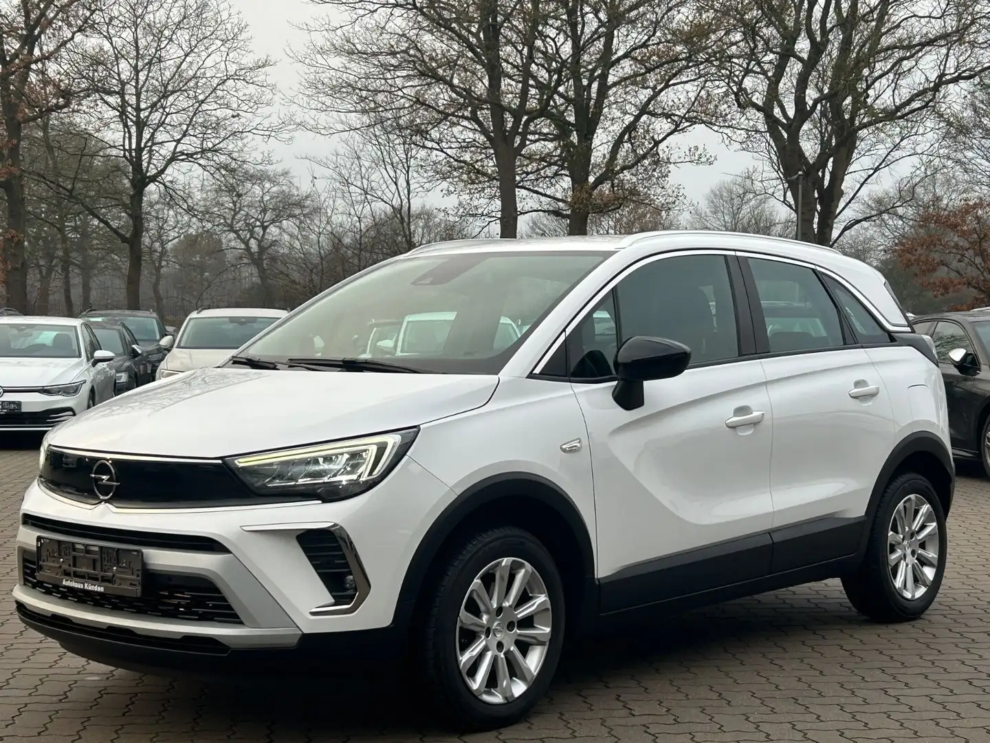 Opel Crossland X Crossland 1.2 Turbo Elegance °Navi°StHz°LED° Weiß - 1