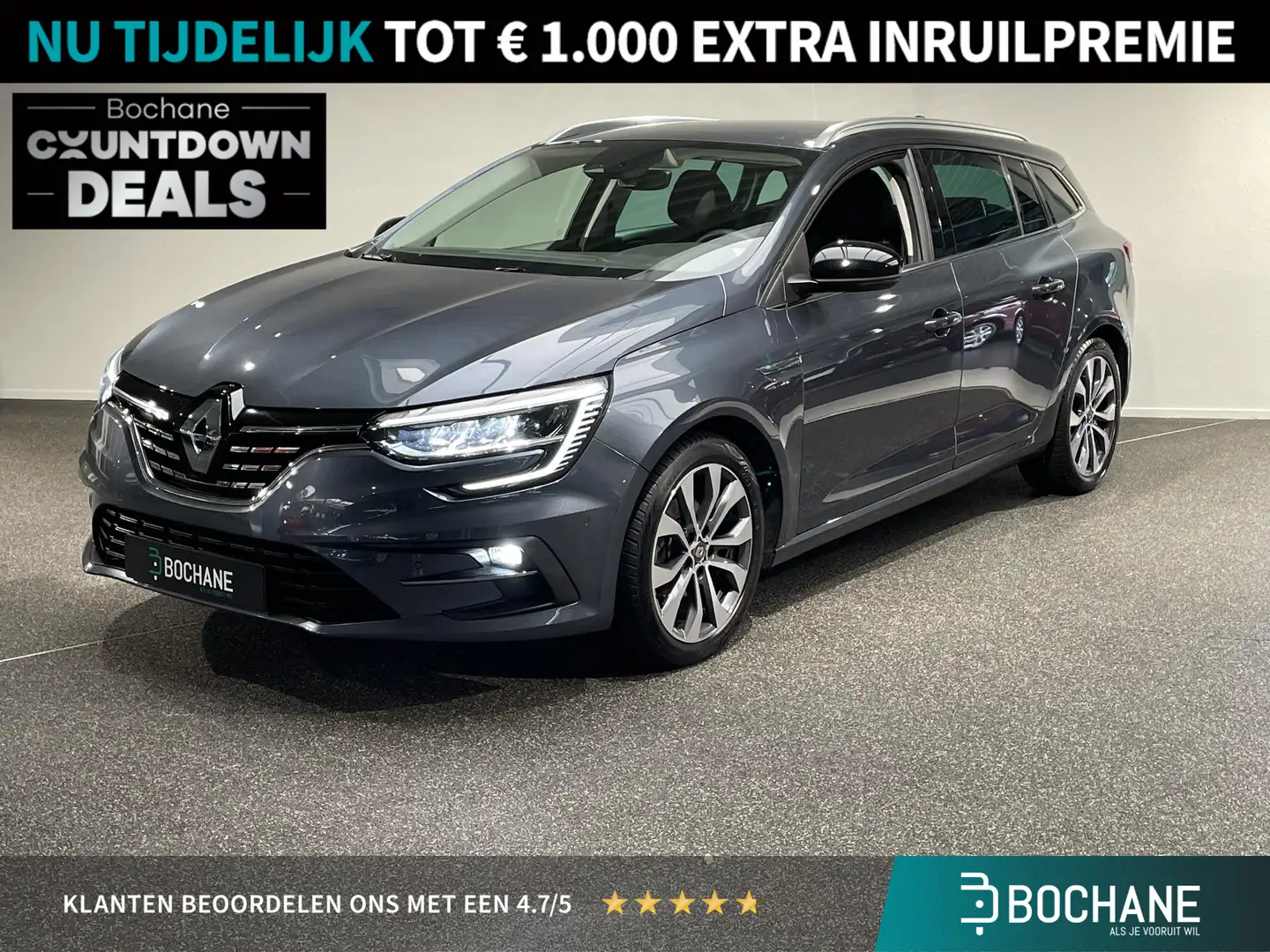 Renault Megane Estate 1.3 TCe 140 Techno Automaat | Navigatie | C Gris - 1