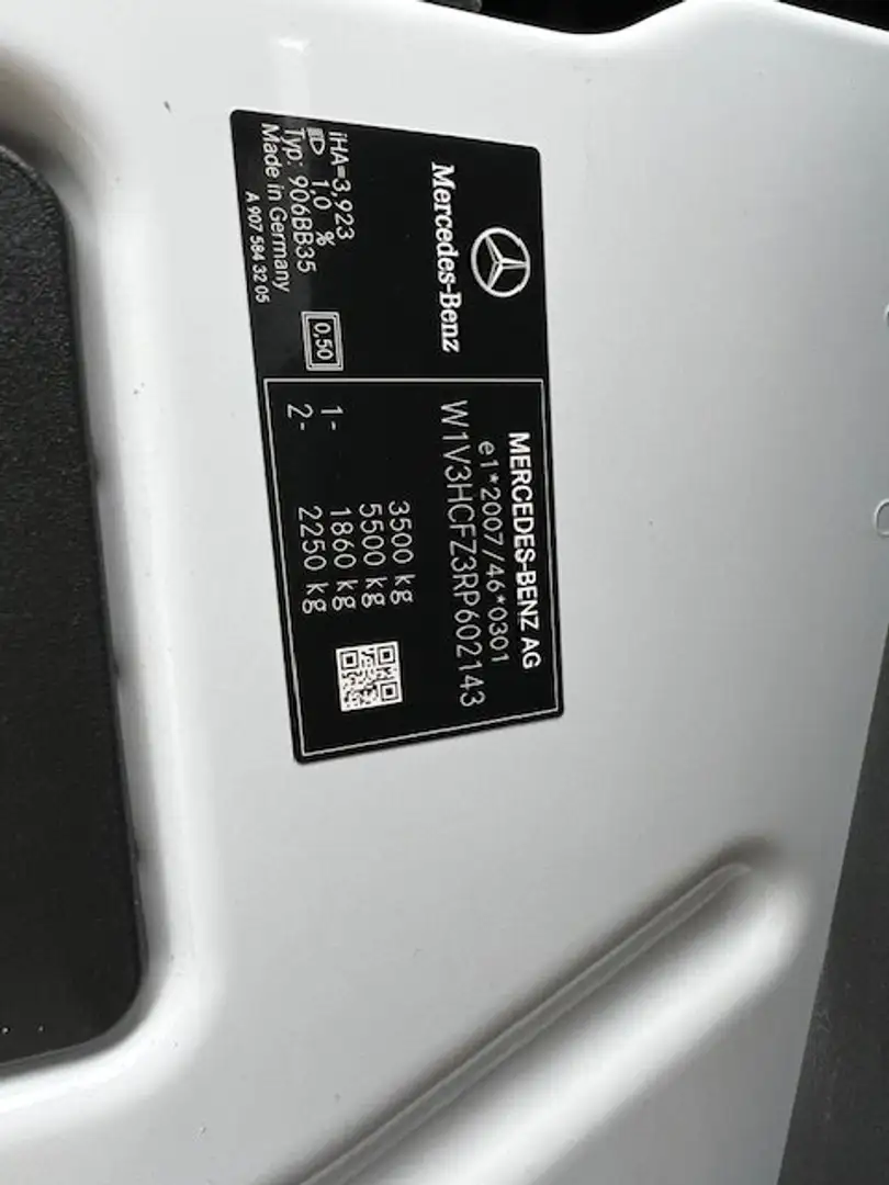 Mercedes-Benz Sprinter 315 L3H2 - 26500 EX BTW Weiß - 2