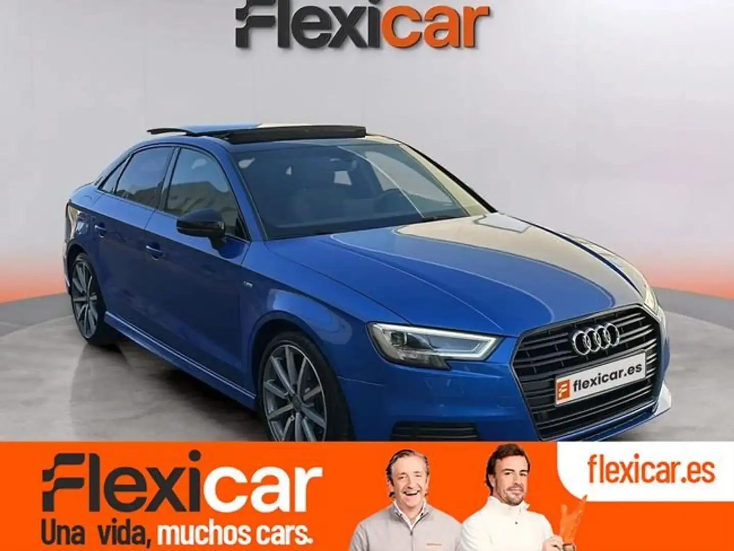 Audi A3 1.6+TDI+85kW+%28116CV%29+Sedan Azul - 1