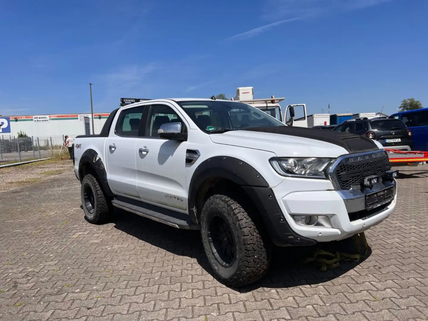 Ford Ranger Limited Doppelkabine 4x4 Motorschaden Blanc - 2