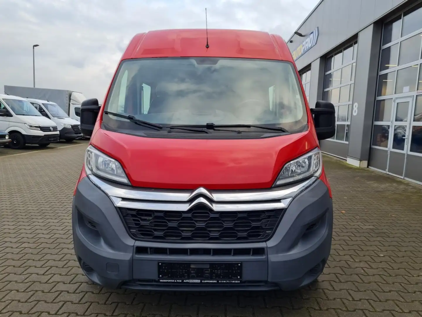 Citroen Jumper 35 Kasten L3H2 Doka 7-Sitze AHK KLIMA KAMER Rot - 2