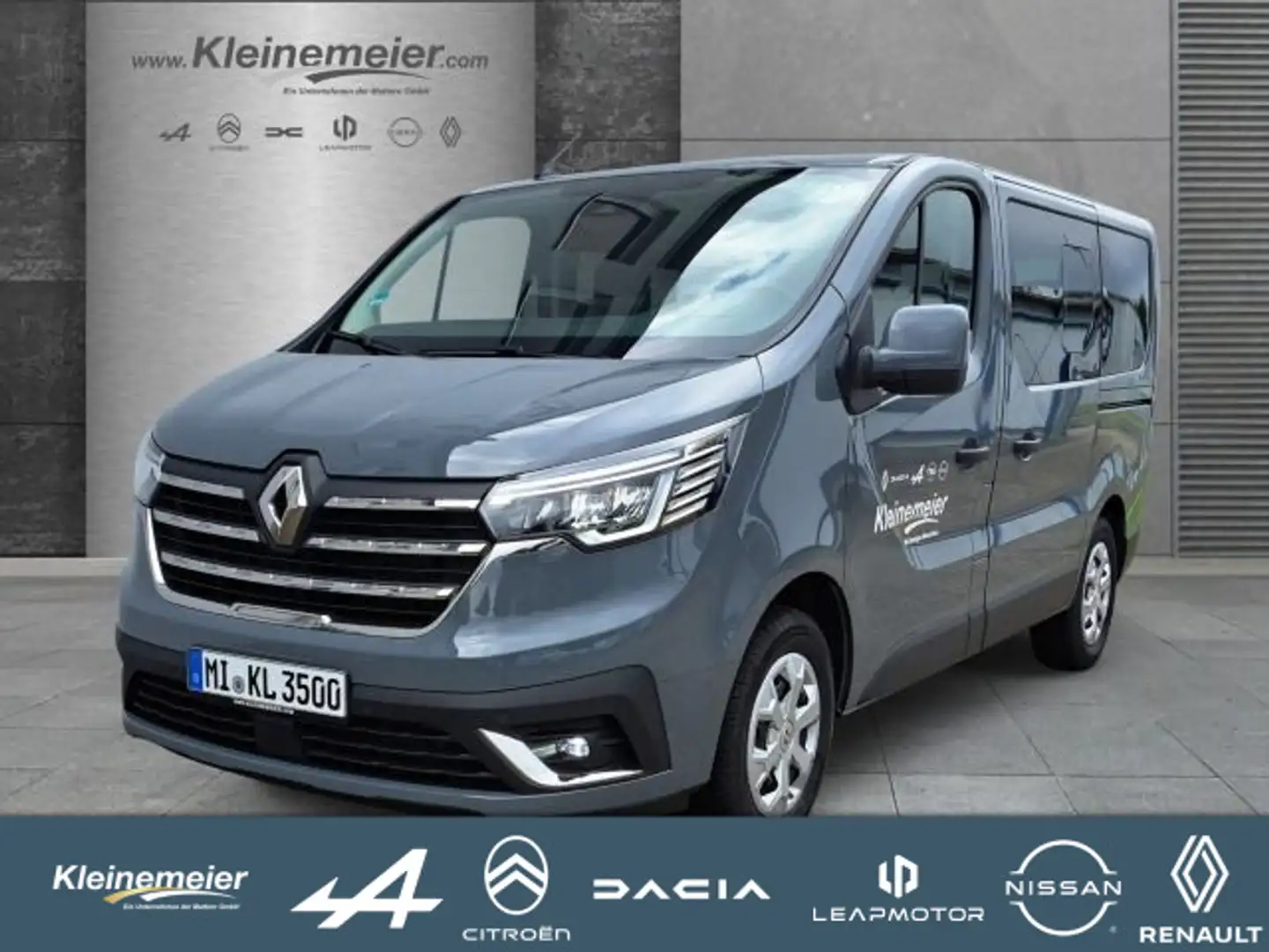 Renault Trafic Life Blue dCi 150 EDC LED,BT,SHZ,ISOFIX, Grau - 1