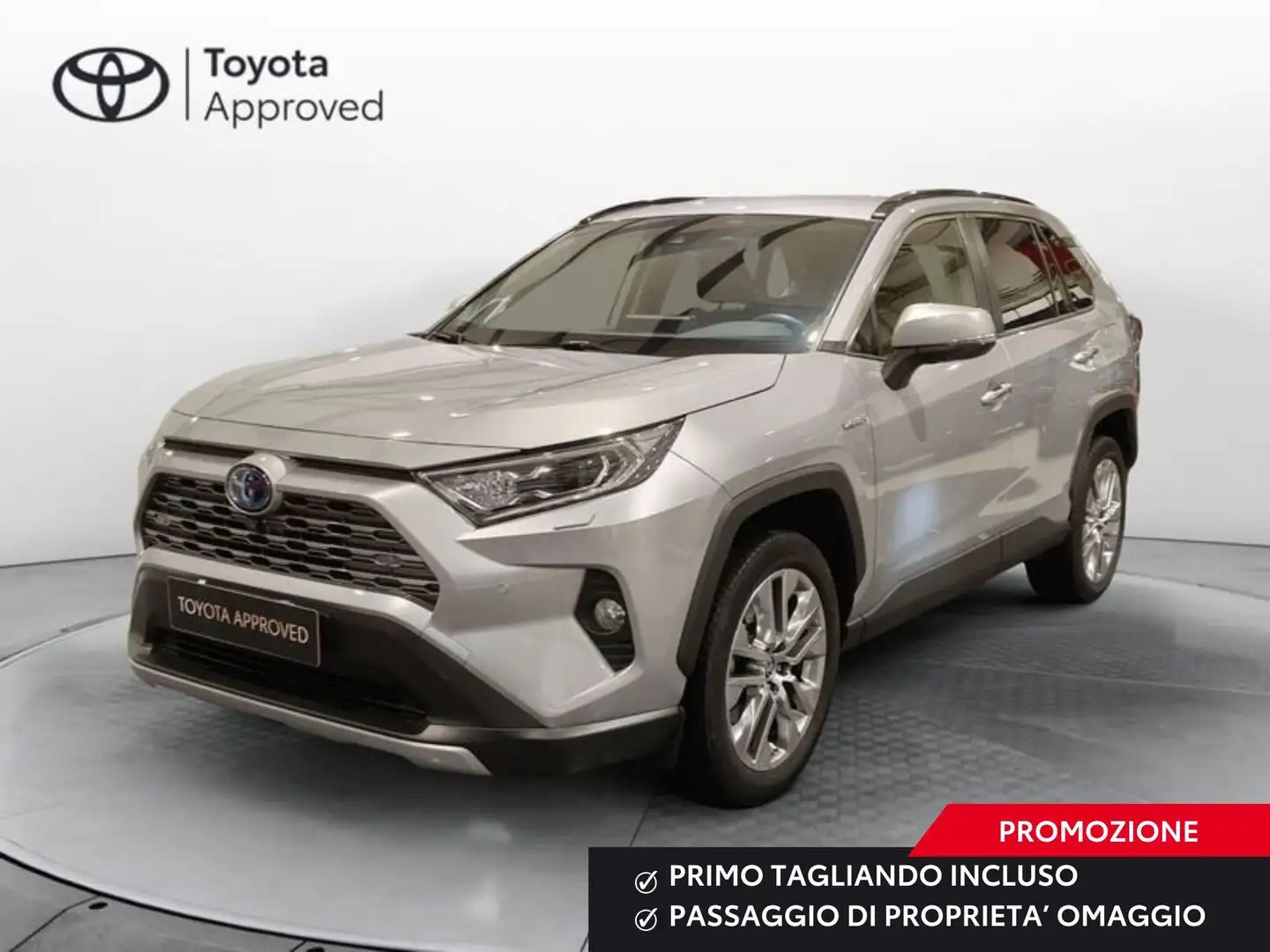 Toyota RAV 4 RAV4 2.5 HV (222CV) E-CVT AWD-i Lounge Argent - 1