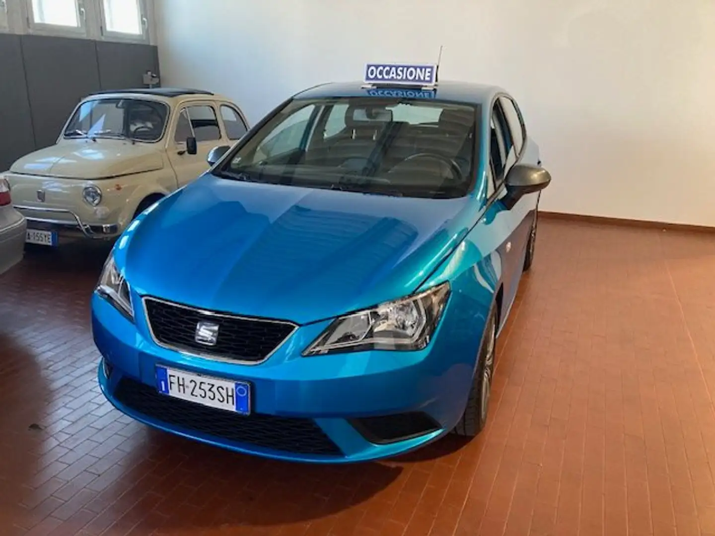 SEAT Ibiza Ibiza IV 2012 Berlina 5p 1.0 Connect 75cv Blu/Azzurro - 1