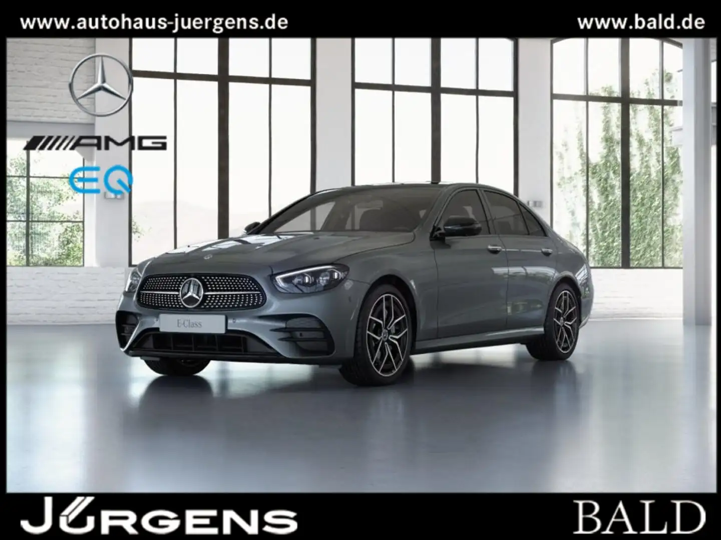 Mercedes-Benz E 220 d AMG-Sport/Pano/Burm/AHK/HUD/Night/Distr Grau - 2