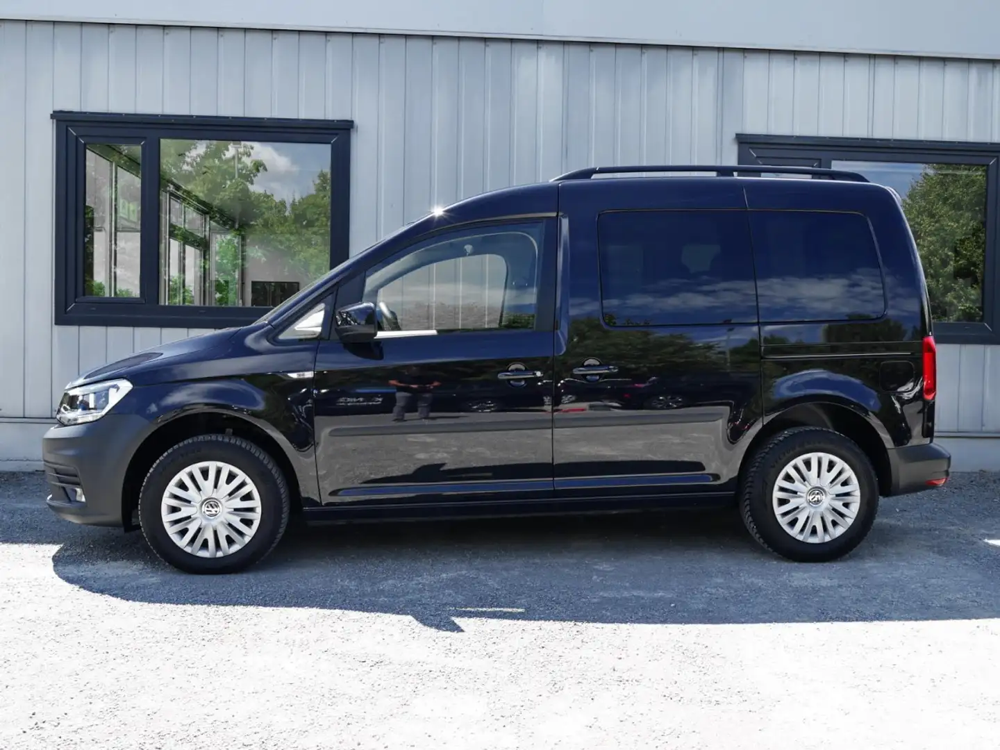 Volkswagen Caddy Trendline 2.0 TDI Abnehmbare-AHK+ParkPilot Klima Чорний - 2