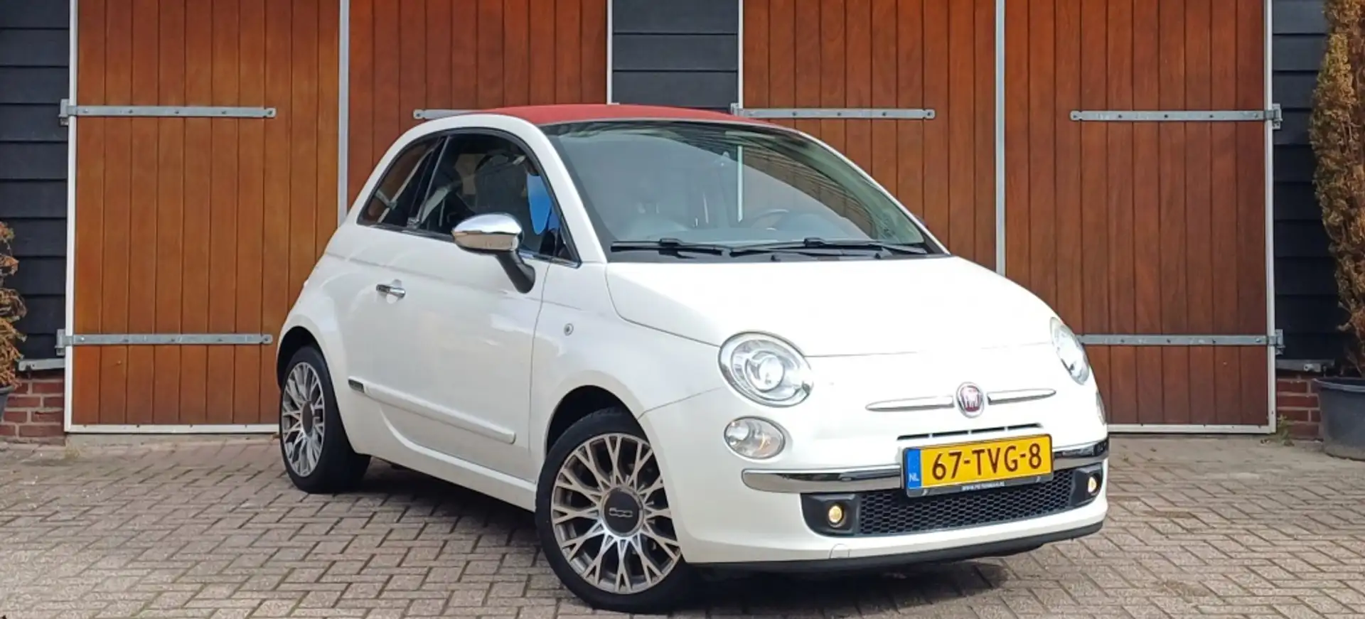 Fiat 500C 0.9 TwinAir Lounge, Automaat, Nieuwe koppeling, NA Білий - 1