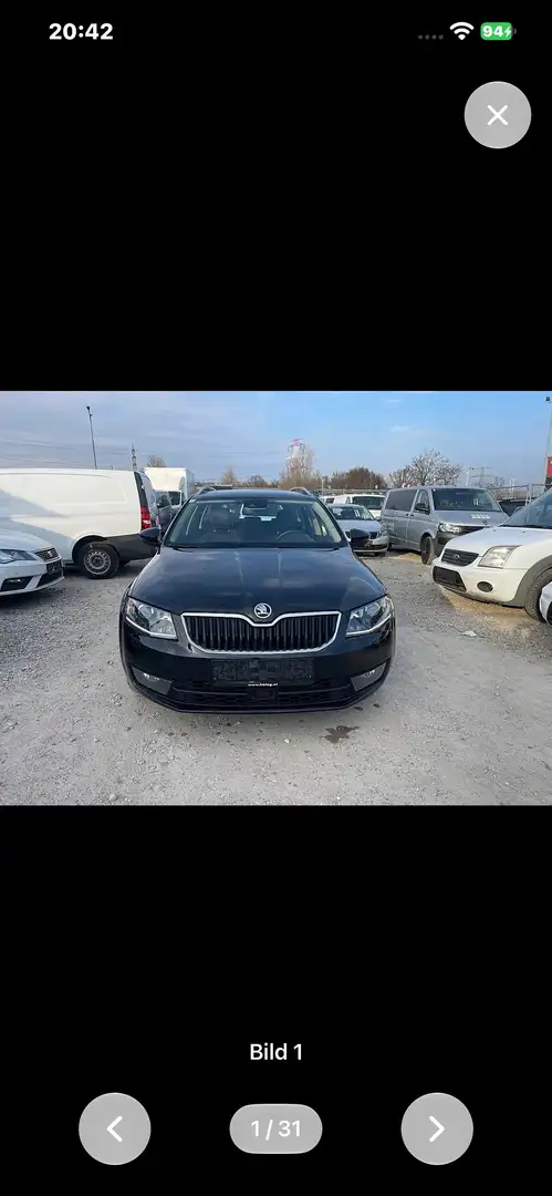Skoda Octavia Combi 2,0 TDI 4x4 L&K DSG Laurin&Klement Schwarz - 1
