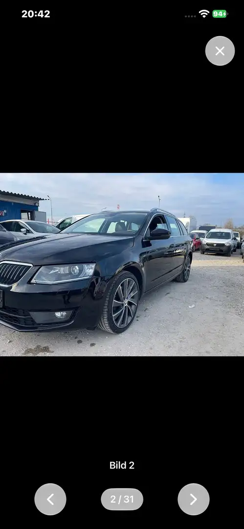Skoda Octavia Combi 2,0 TDI 4x4 L&K DSG Laurin&Klement Schwarz - 2