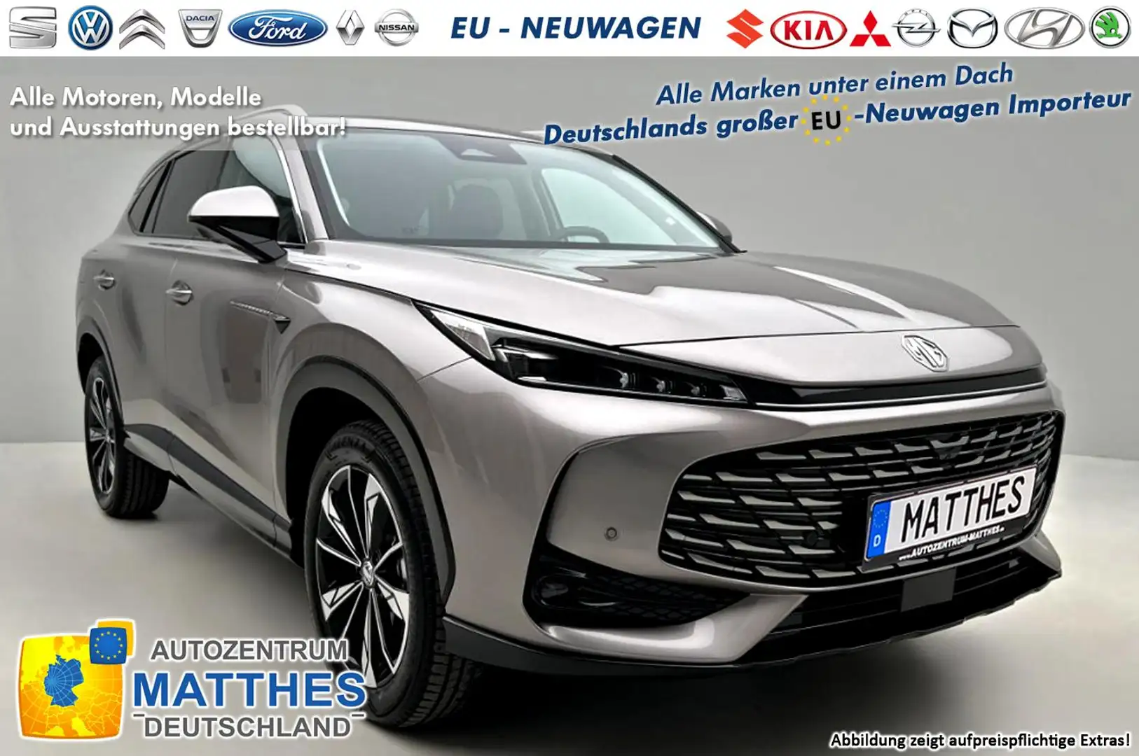 MG HS (MJ2025) Comfort 1.5 AT Neues Modell SOFORT Срібний - 2