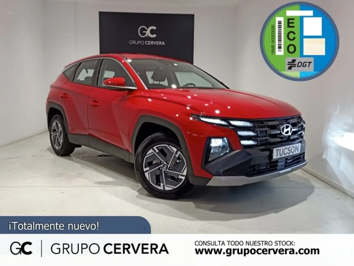 Hyundai TUCSON 1.6 T HEV Klass AT Rojo - 1