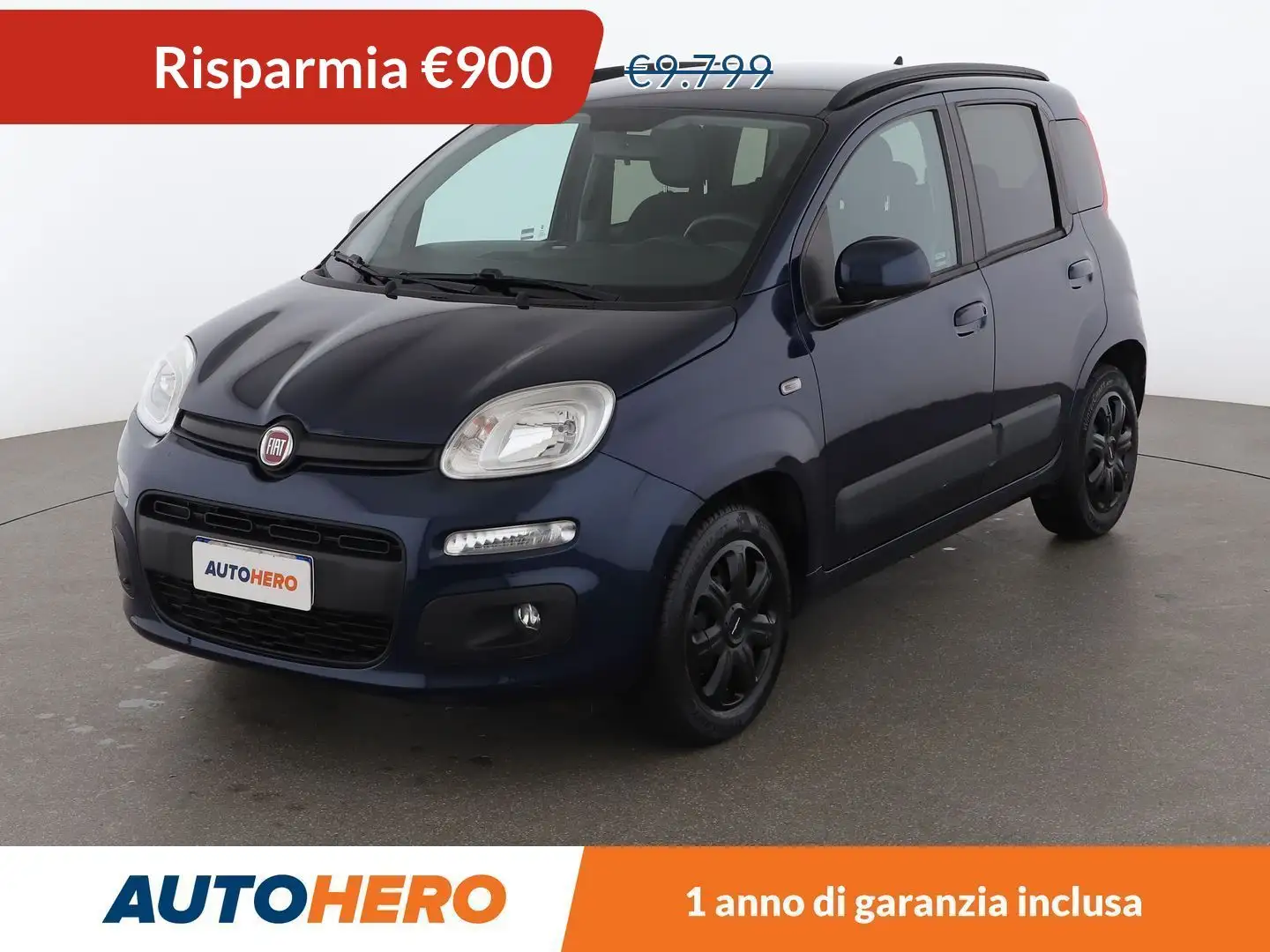Fiat Panda 1.2 Lounge Blu/Azzurro - 1