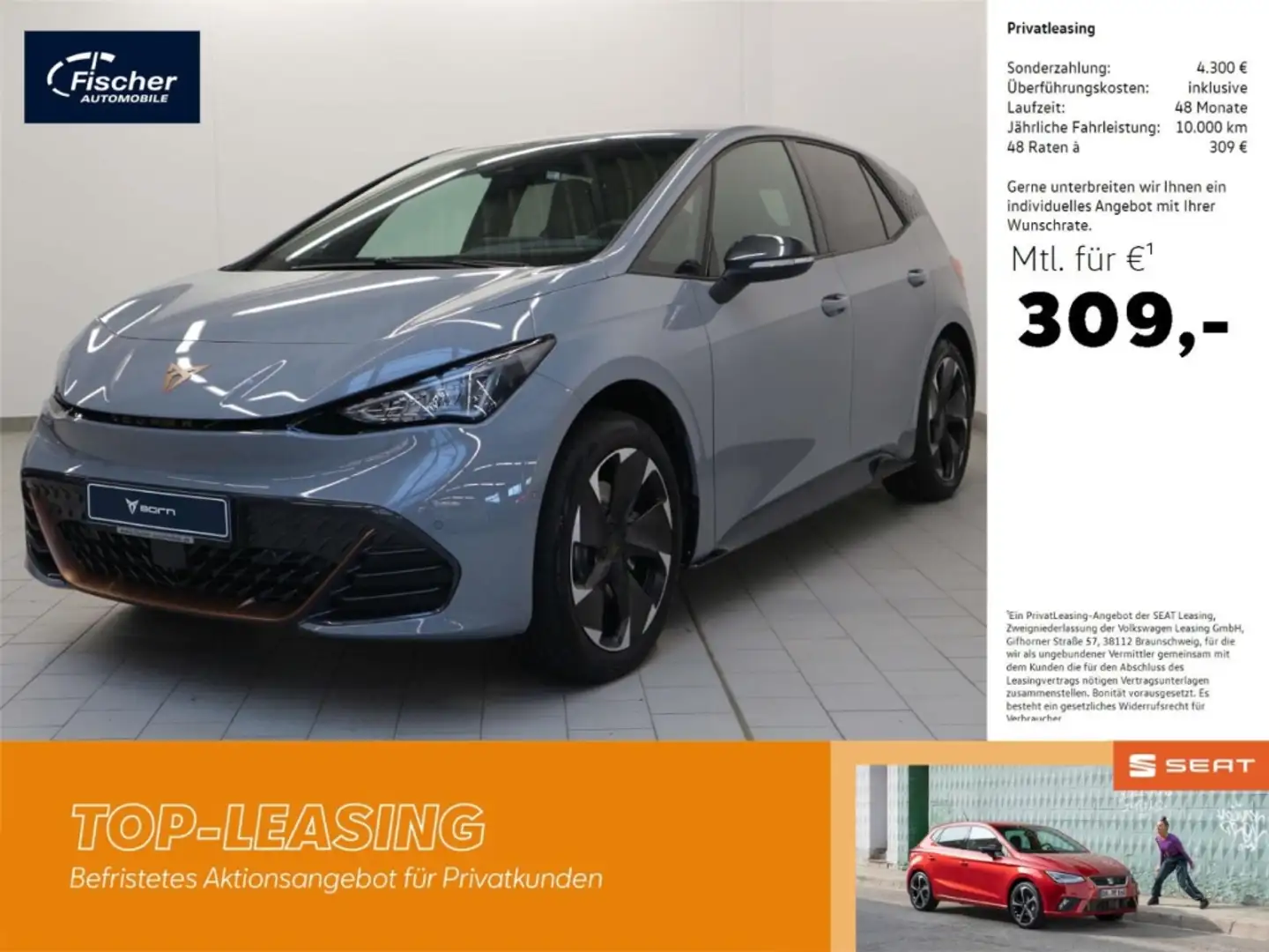 CUPRA Born Elektro 77 kWh Grau - 1