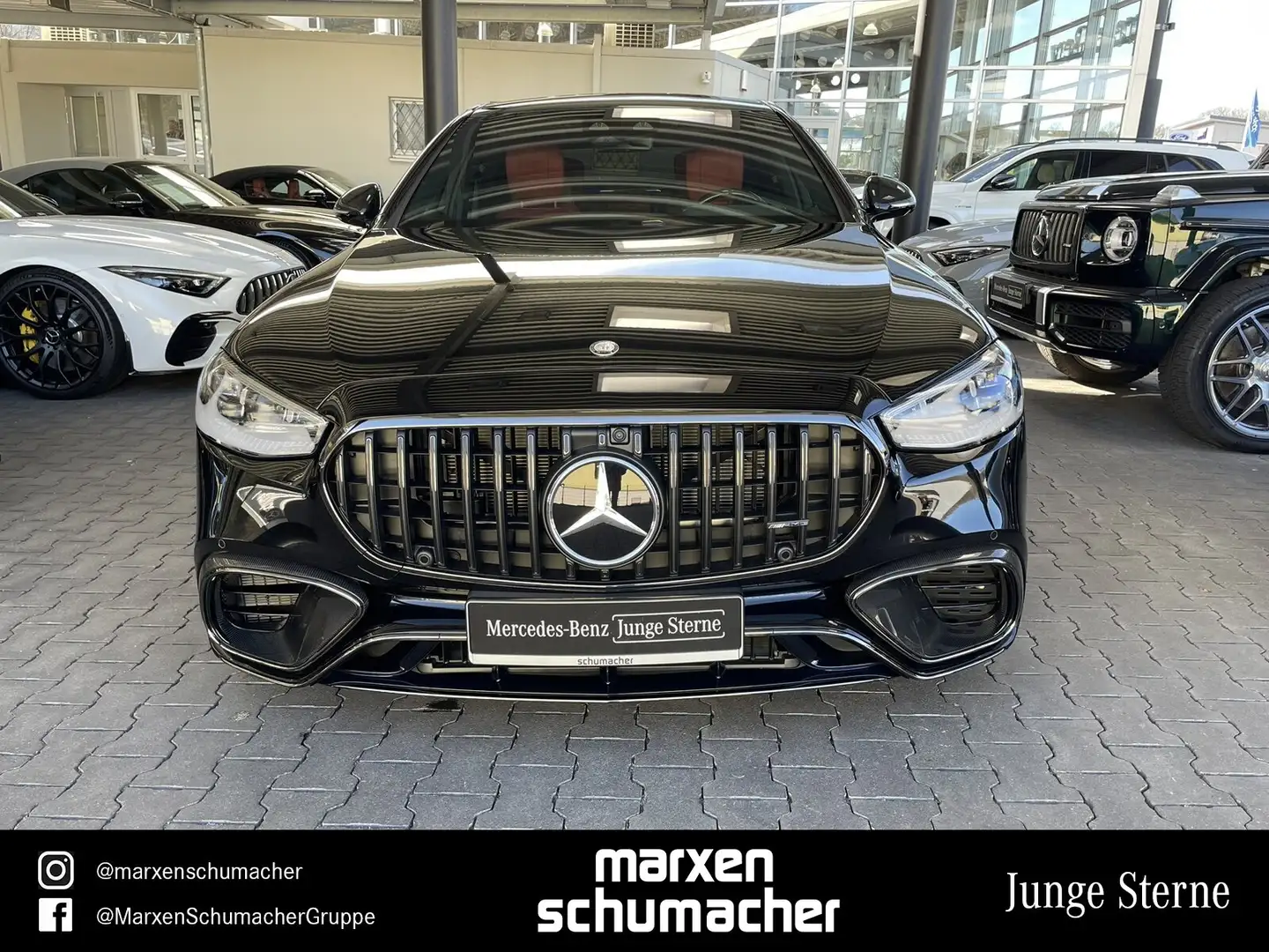 Mercedes-Benz S 63 AMG AMG S 63 E Perf Carbon+Keramik+Pano+Massage+Driv Schwarz - 2