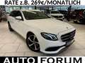Mercedes-Benz E 220 d T AUT NAVI LEDER LED KAMERA SHZ PDC DAB Blanc - thumbnail 1