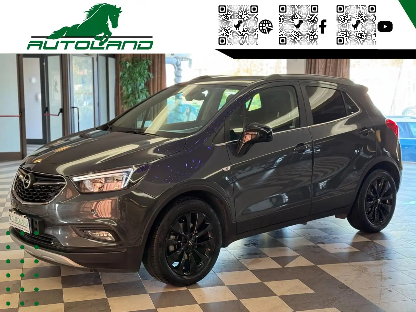 Opel Mokka X 1.4TurboEcotec140CV4x2Start&StopCronoManutenzioni Gris - 1