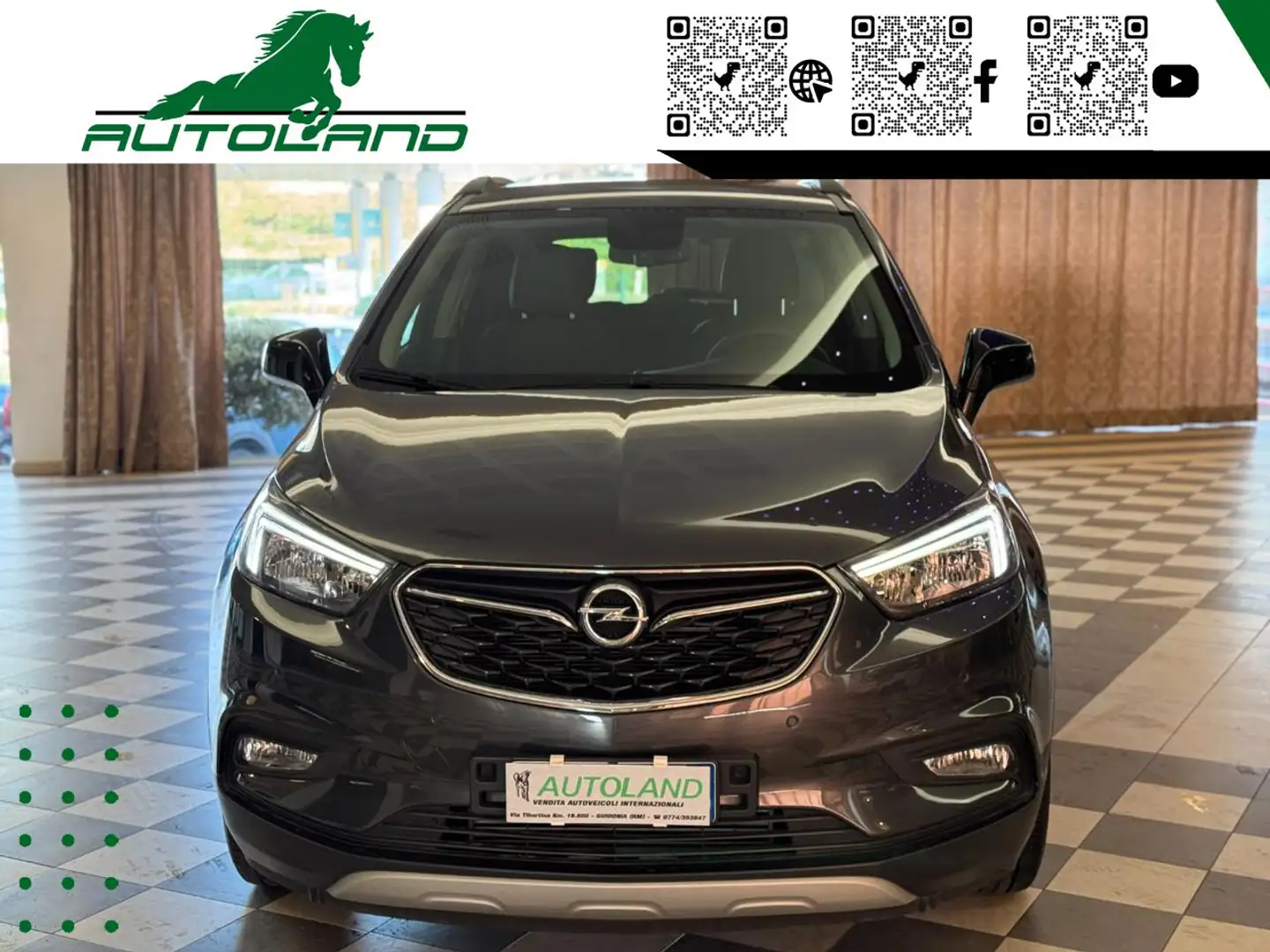 Opel Mokka X 1.4TurboEcotec140CV4x2Start&StopCronoManutenzioni Gris - 2