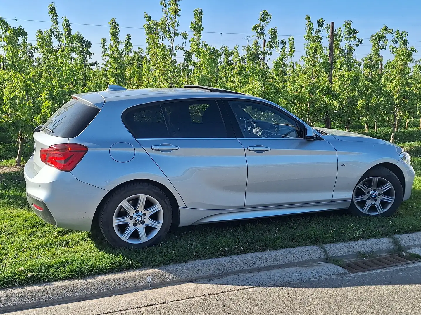 BMW 118 118i Pack M Sport Argent - 2