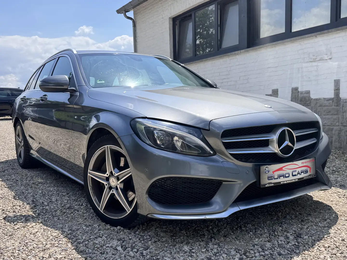 Mercedes-Benz C 180 C 180 d AMG LINE/CUIR/XENON/LED/CRUISE/SENSOR/GPS Gris - 2