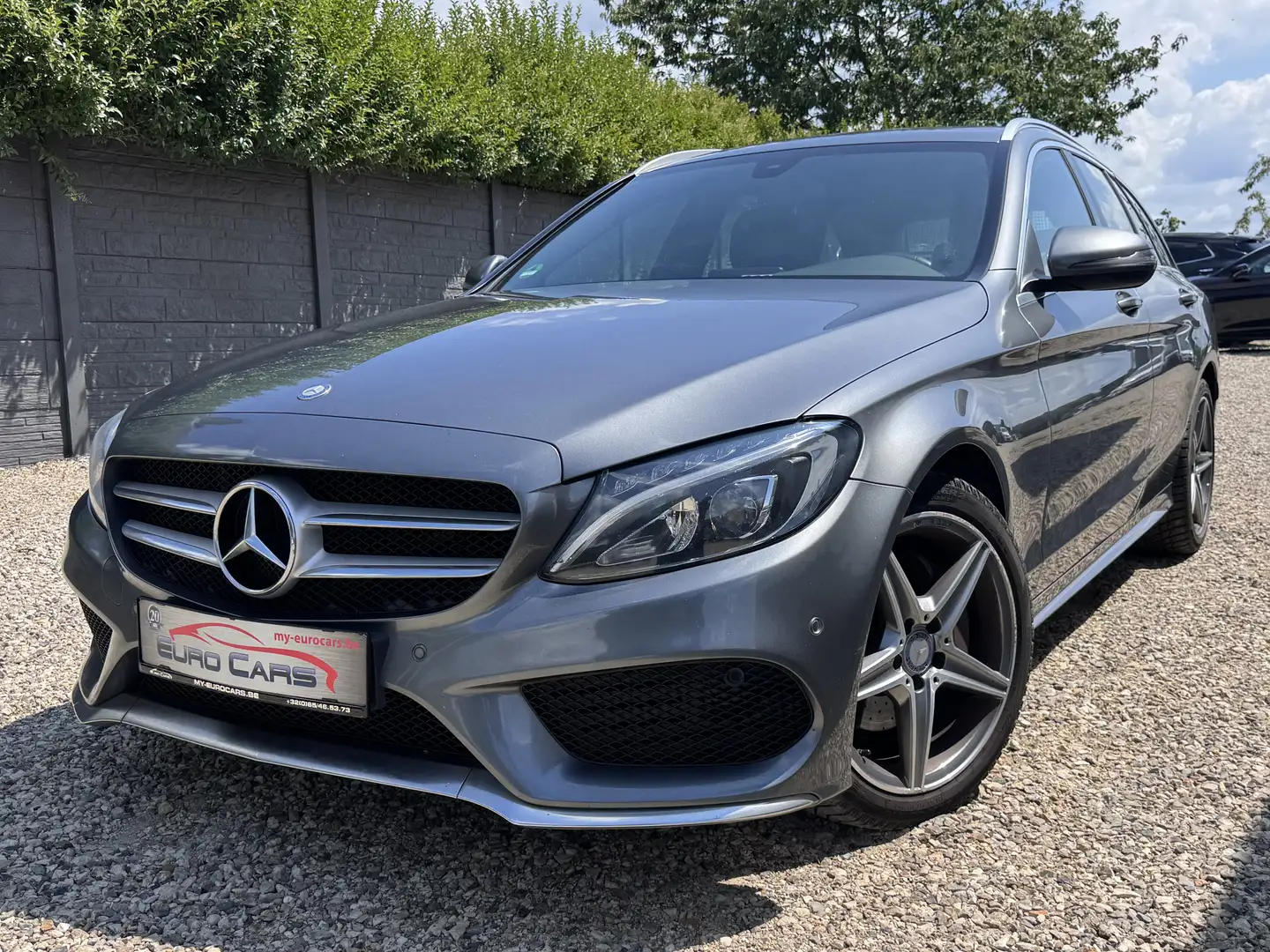 Mercedes-Benz C 180 C 180 d AMG LINE/CUIR/XENON/LED/CRUISE/SENSOR/GPS Gris - 1