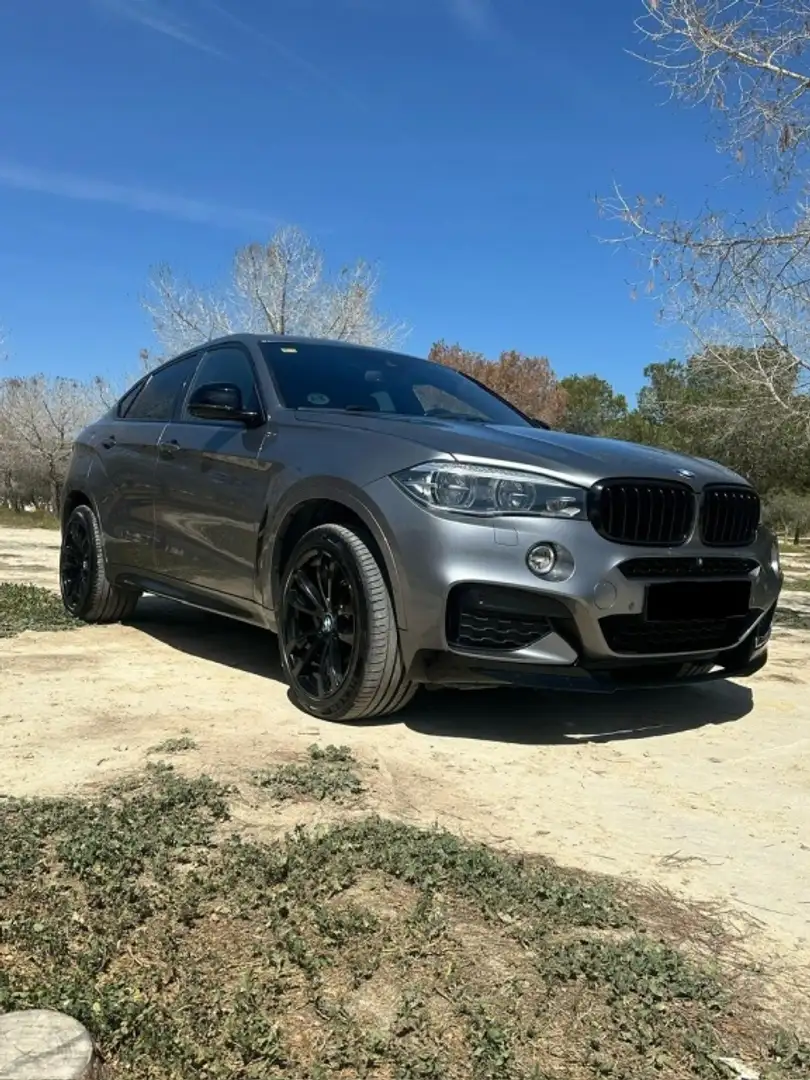 BMW X6 xDrive 30dA Gris - 1