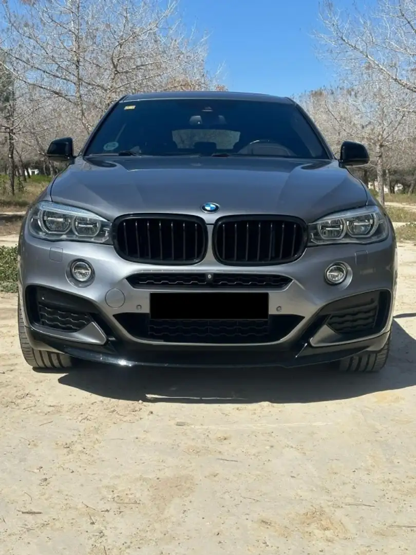BMW X6 xDrive 30dA Gris - 2