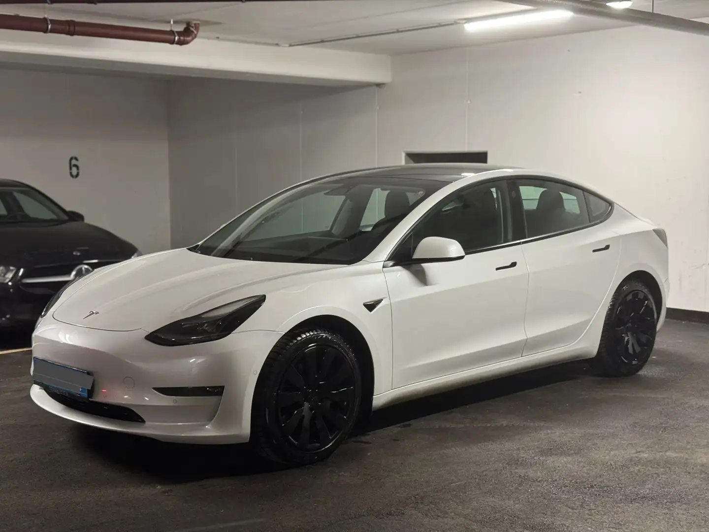 Tesla Model 3 Long Range/Perfomance Boost AWD 75kWh *MwSt Auswei Weiß - 1