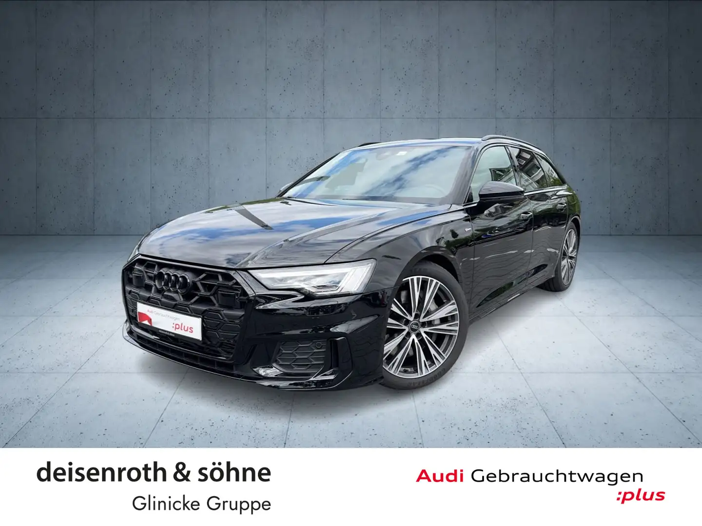 Audi A6 S line 50 TFSI e AHK/Matrix/HuD/PBox/20 Schwarz - 1