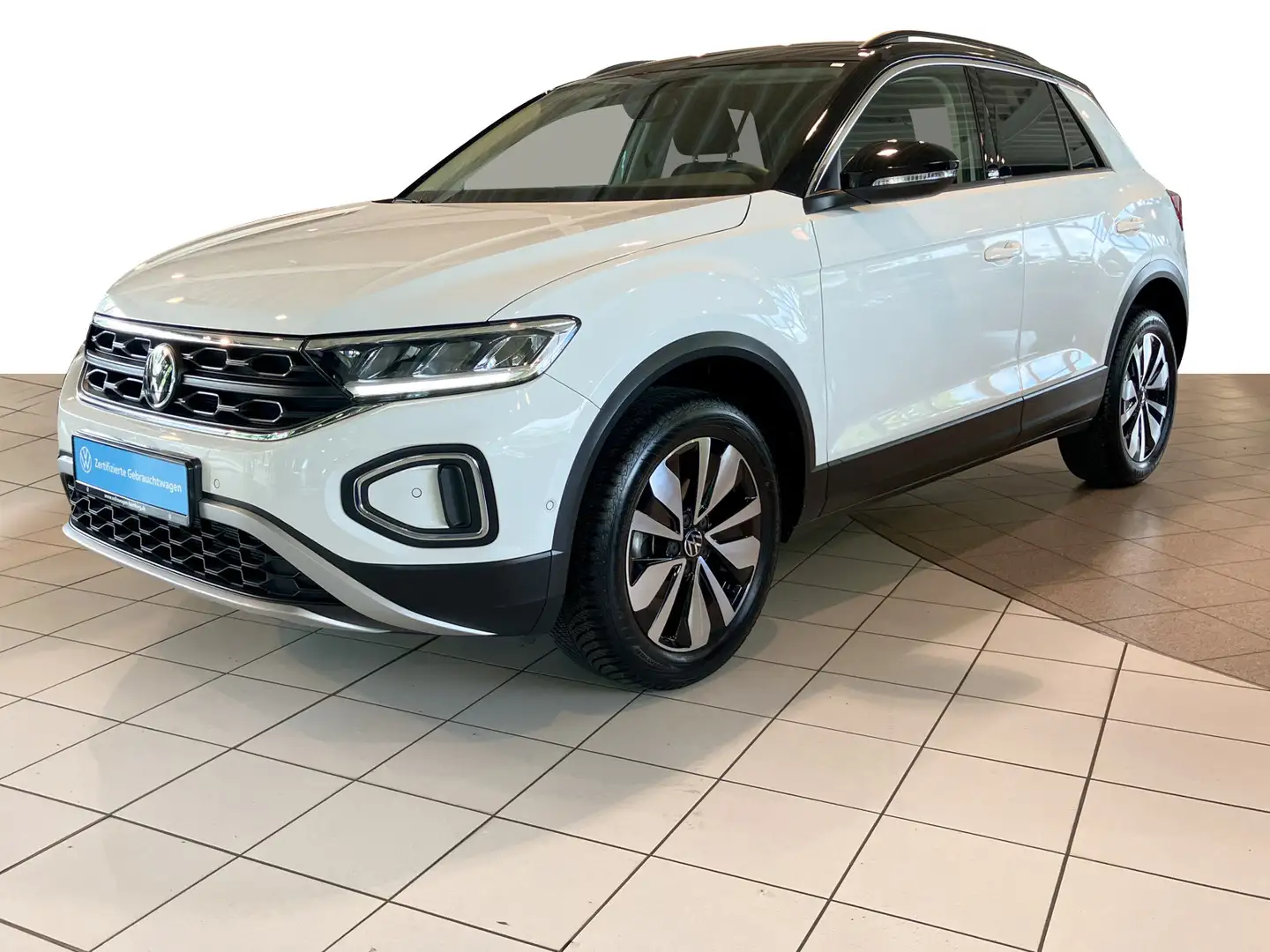 Volkswagen T-Roc 1.0 TSI Move PDC Klima LED Navi Sitzhzg Wit - 2