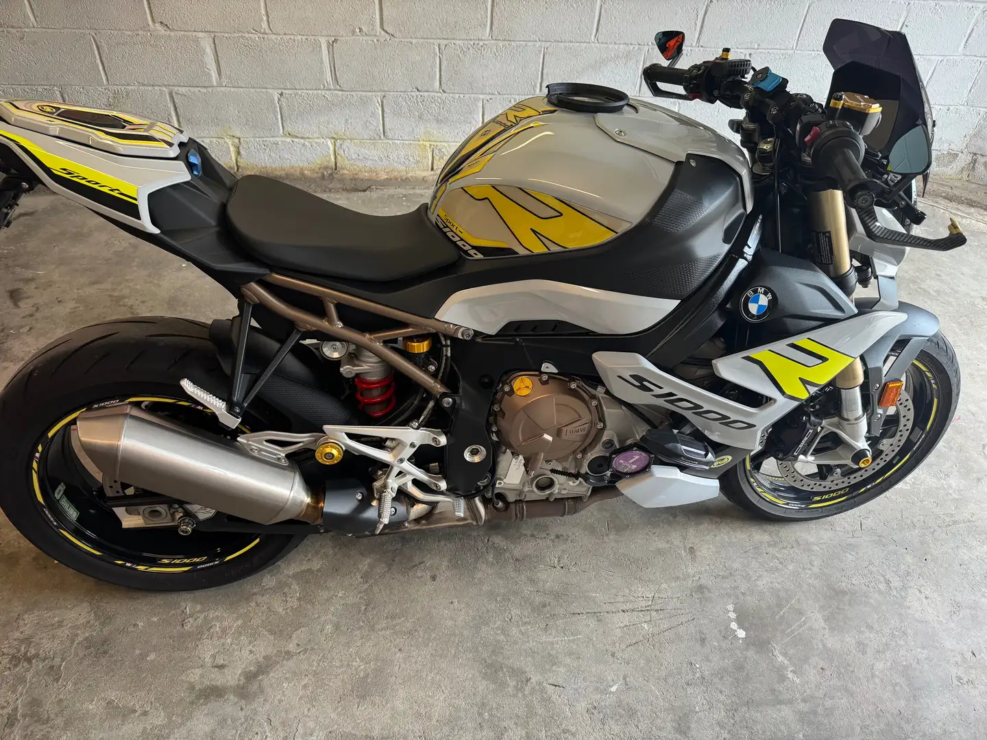 BMW S 1000 R Gris - 1