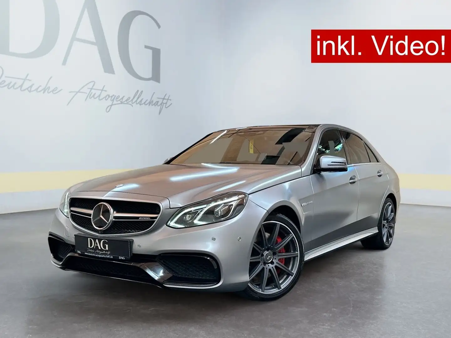 Mercedes-Benz E 63 AMG S 4Matic Lim. +LED+MATT+PANO+ACC+B&O Gris - 1