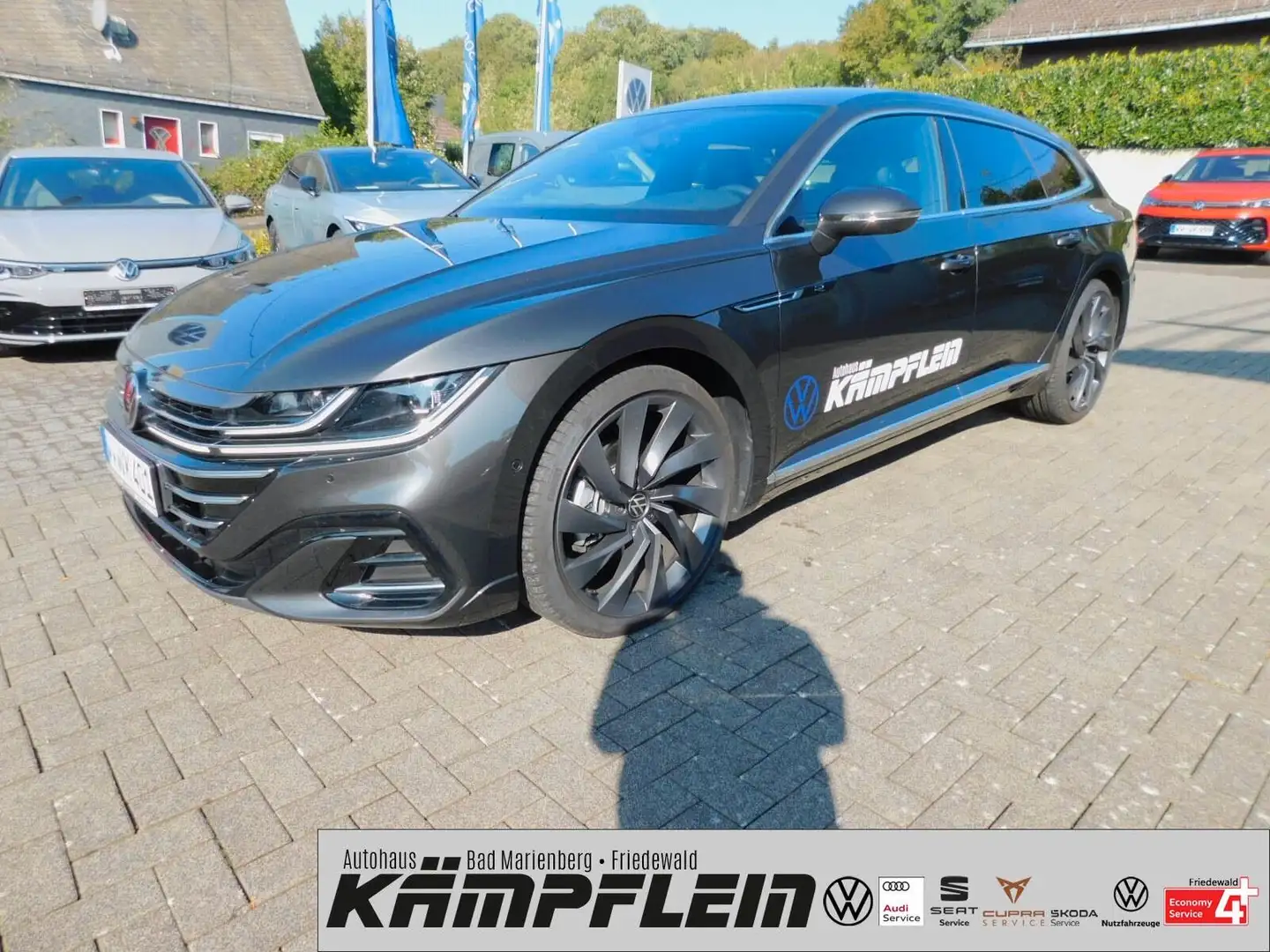 Volkswagen Arteon Shooting Brake R-Line 4M TDI DSG Navi AHK Gris - 1
