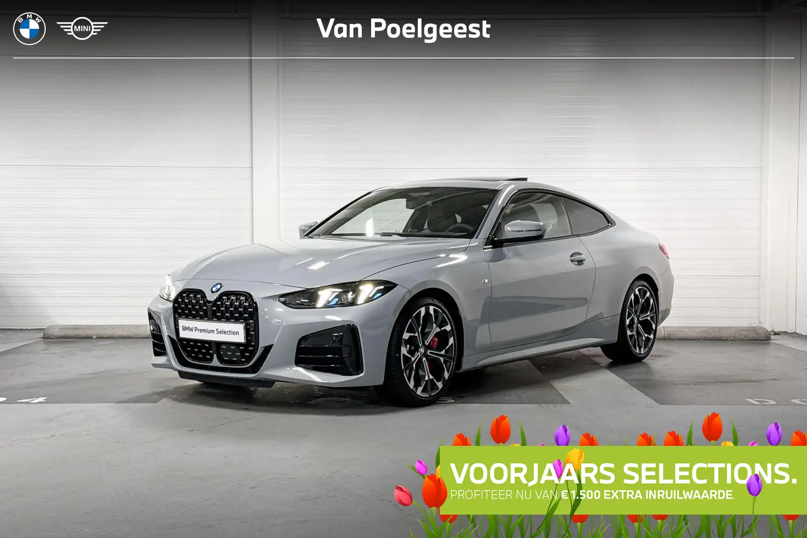 BMW 420 4 Serie Coupé 420i | M-Sport Pro | Innovation Pack Grijs - 1