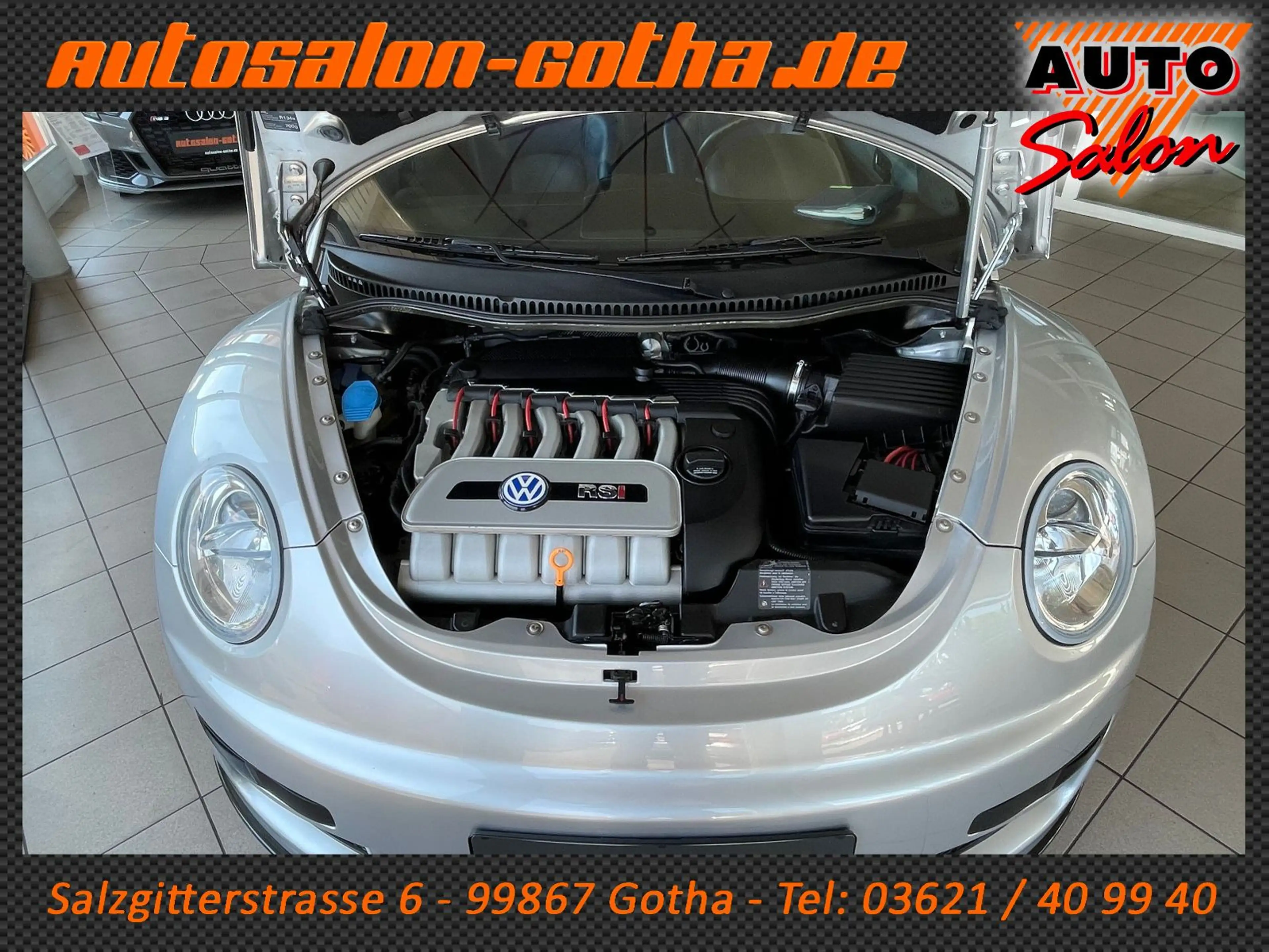 Volkswagen New Beetle RSi VR6 4MOTION 39/250 blaues LEDER — photo 15