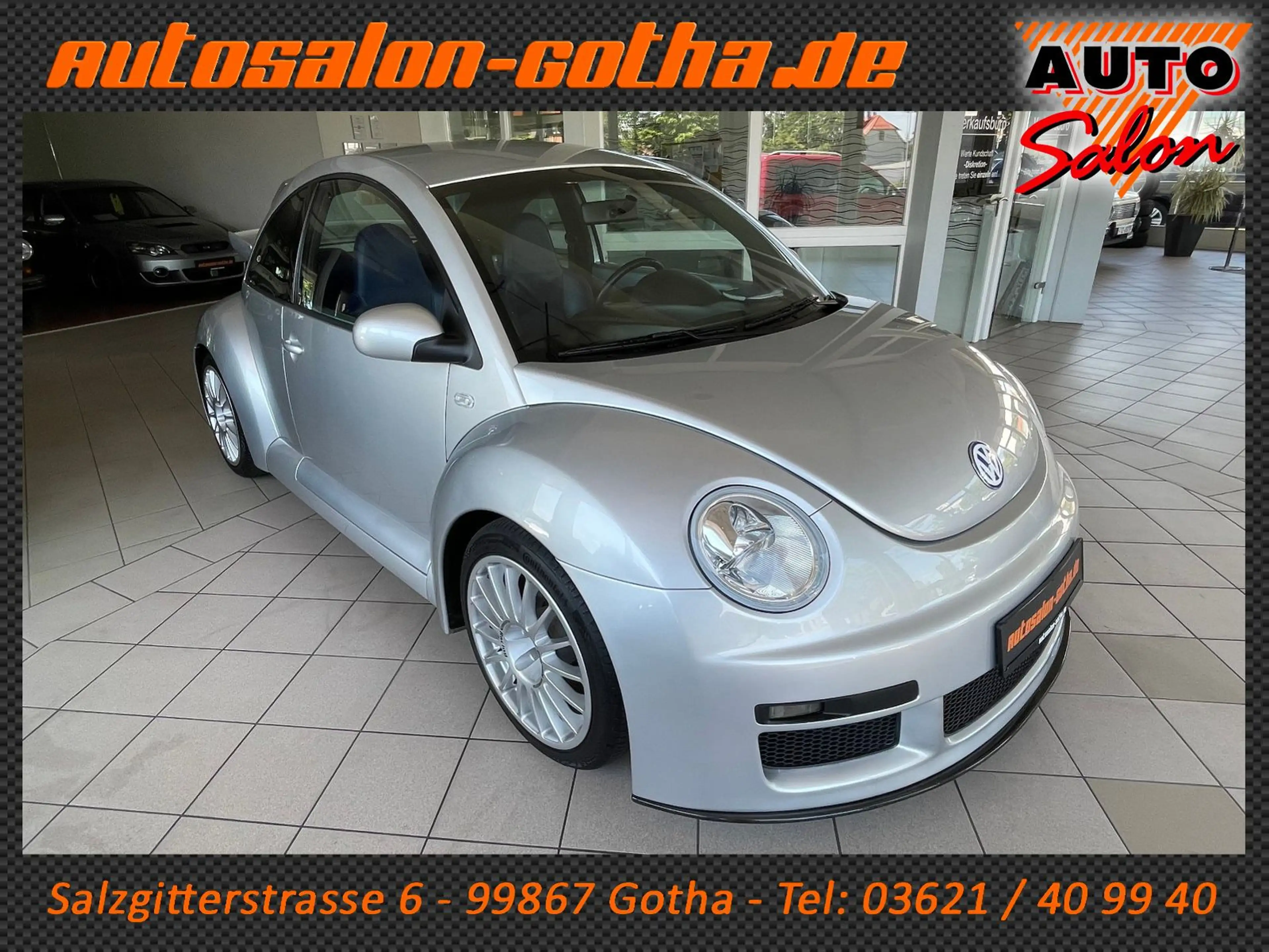 Volkswagen New Beetle RSi VR6 4MOTION 39/250 blaues LEDER — photo 3