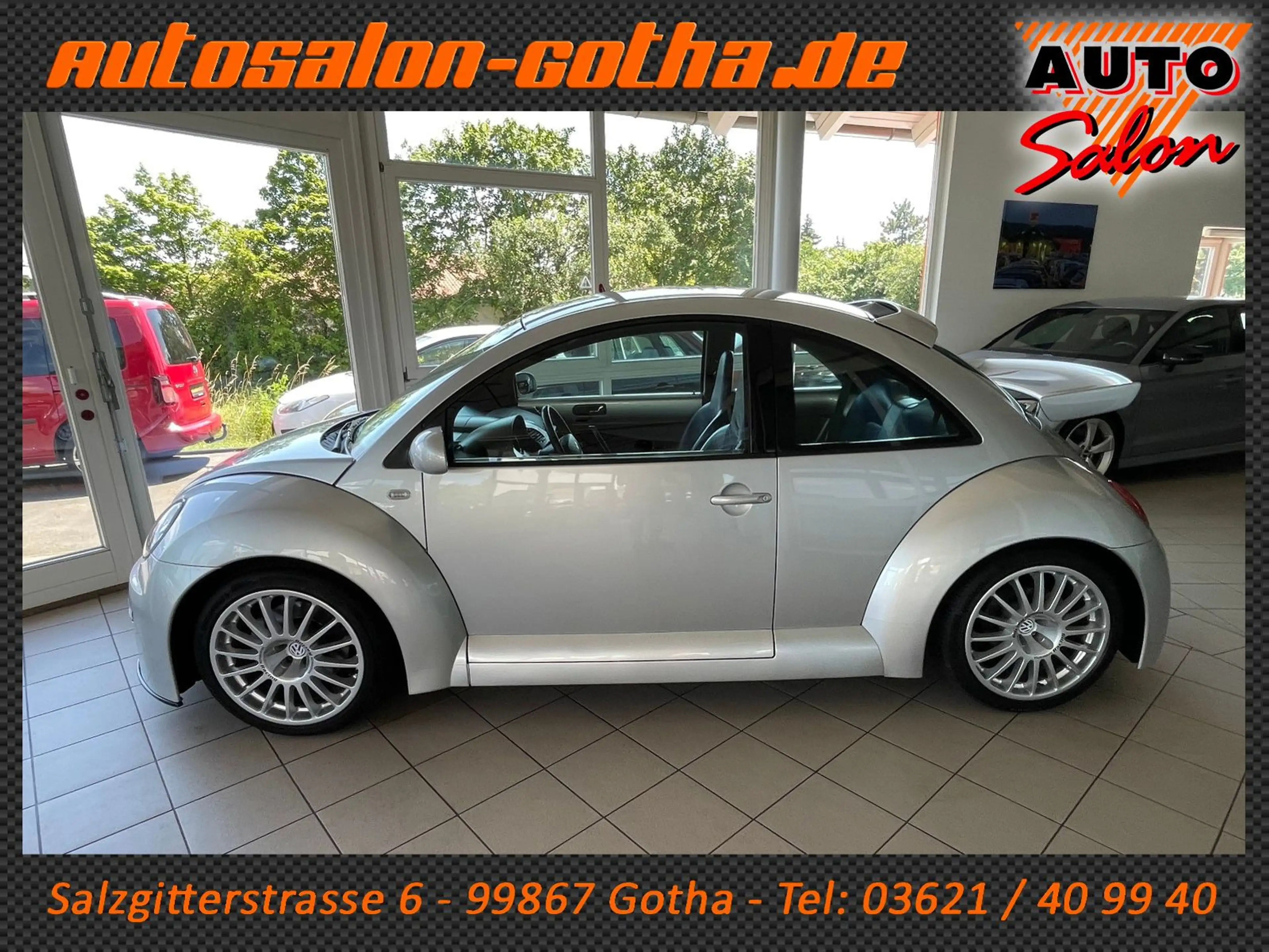 Volkswagen New Beetle RSi VR6 4MOTION 39/250 blaues LEDER — photo 8
