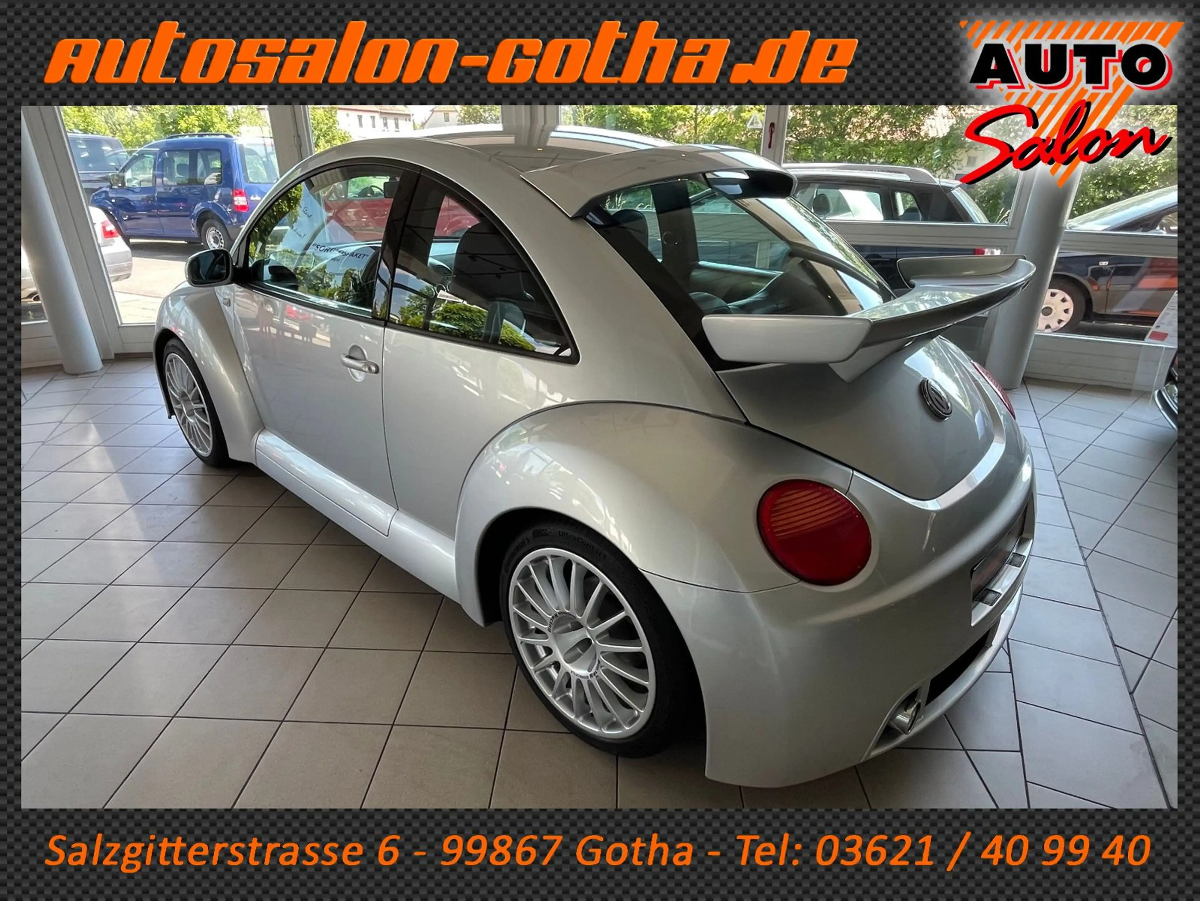Volkswagen New Beetle RSi VR6 4MOTION 39/250 blaues LEDER — photo 7
