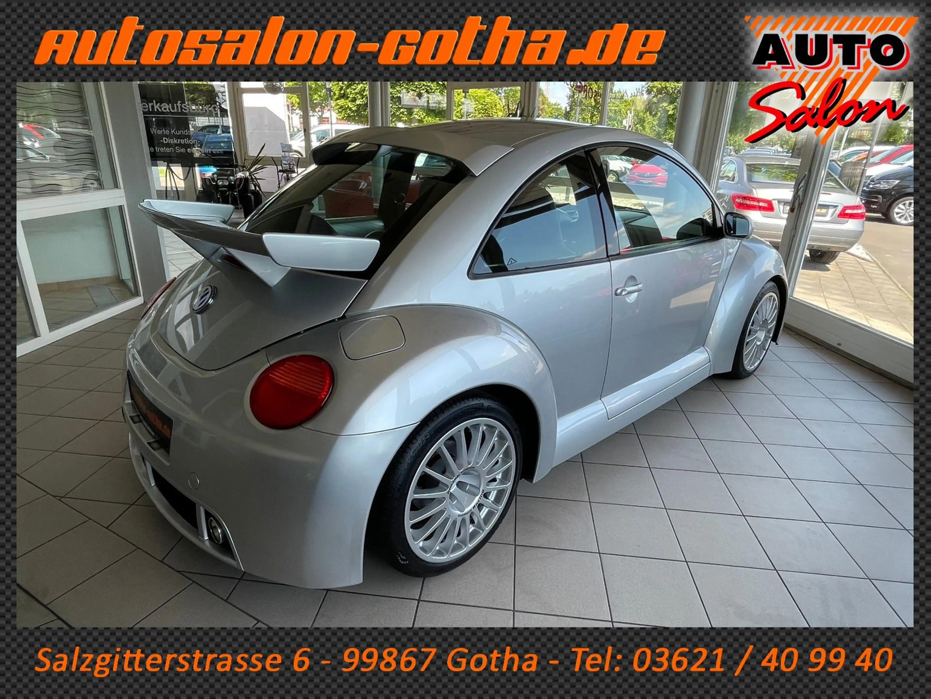 Volkswagen New Beetle RSi VR6 4MOTION 39/250 blaues LEDER — photo 5