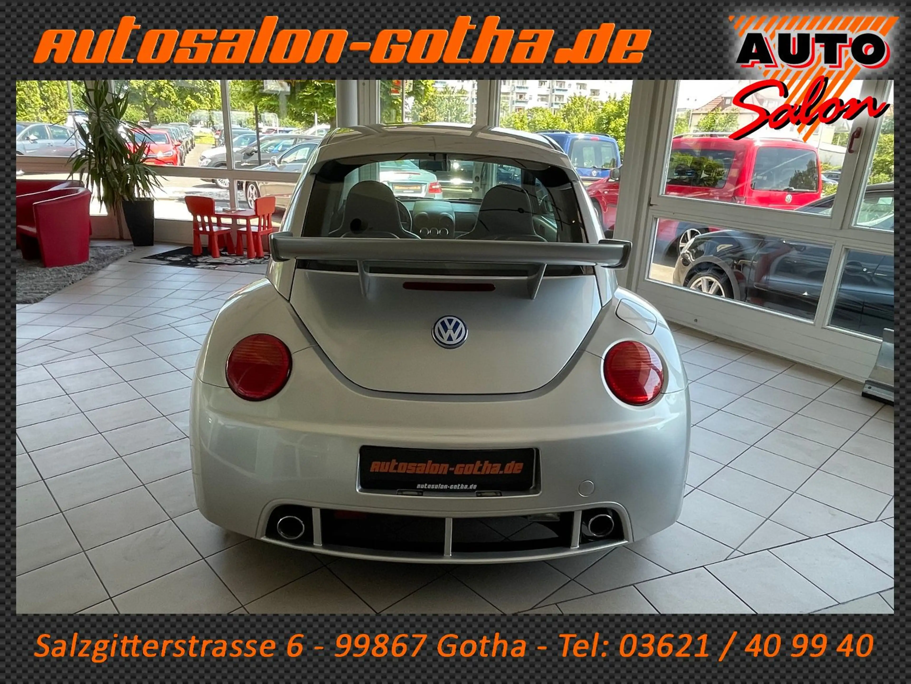 Volkswagen New Beetle RSi VR6 4MOTION 39/250 blaues LEDER — photo 6