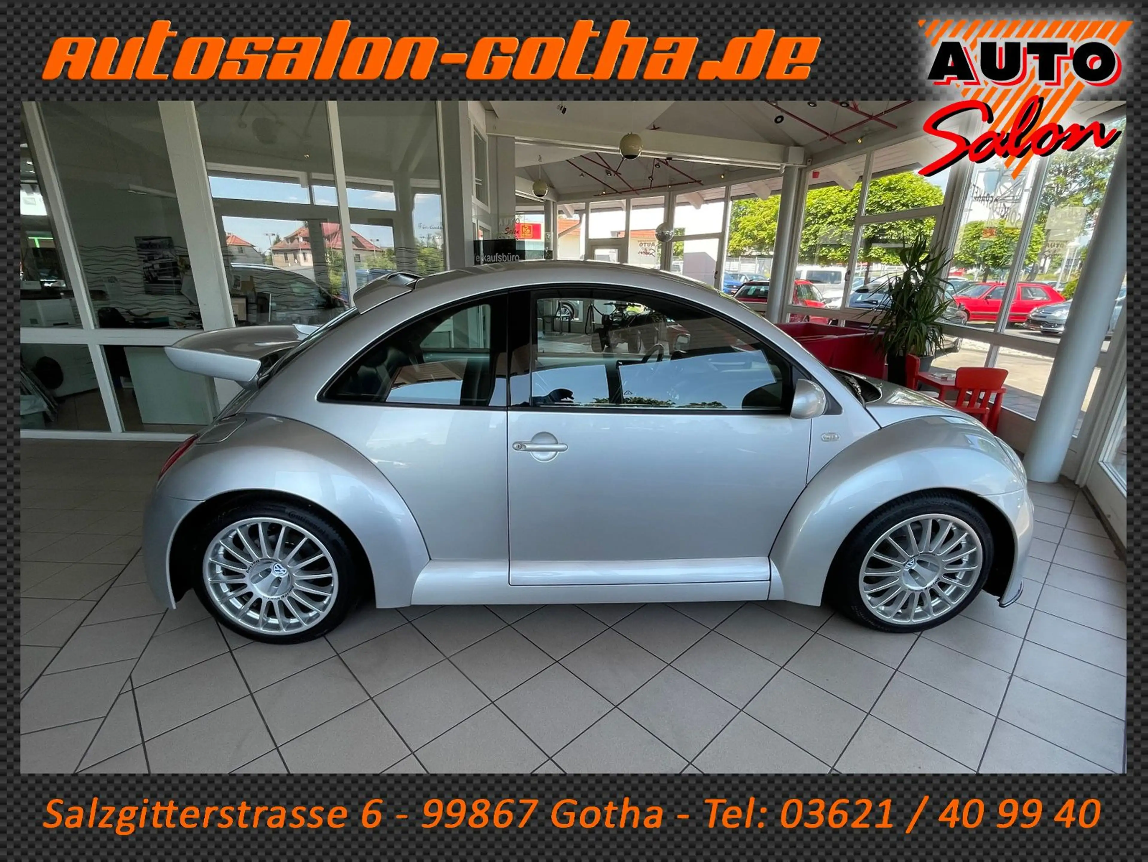 Volkswagen New Beetle RSi VR6 4MOTION 39/250 blaues LEDER — photo 4