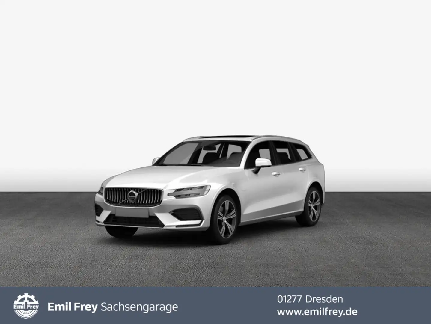 Volvo V60 B4 B DKG Plus Dark Pano * Business White - 1