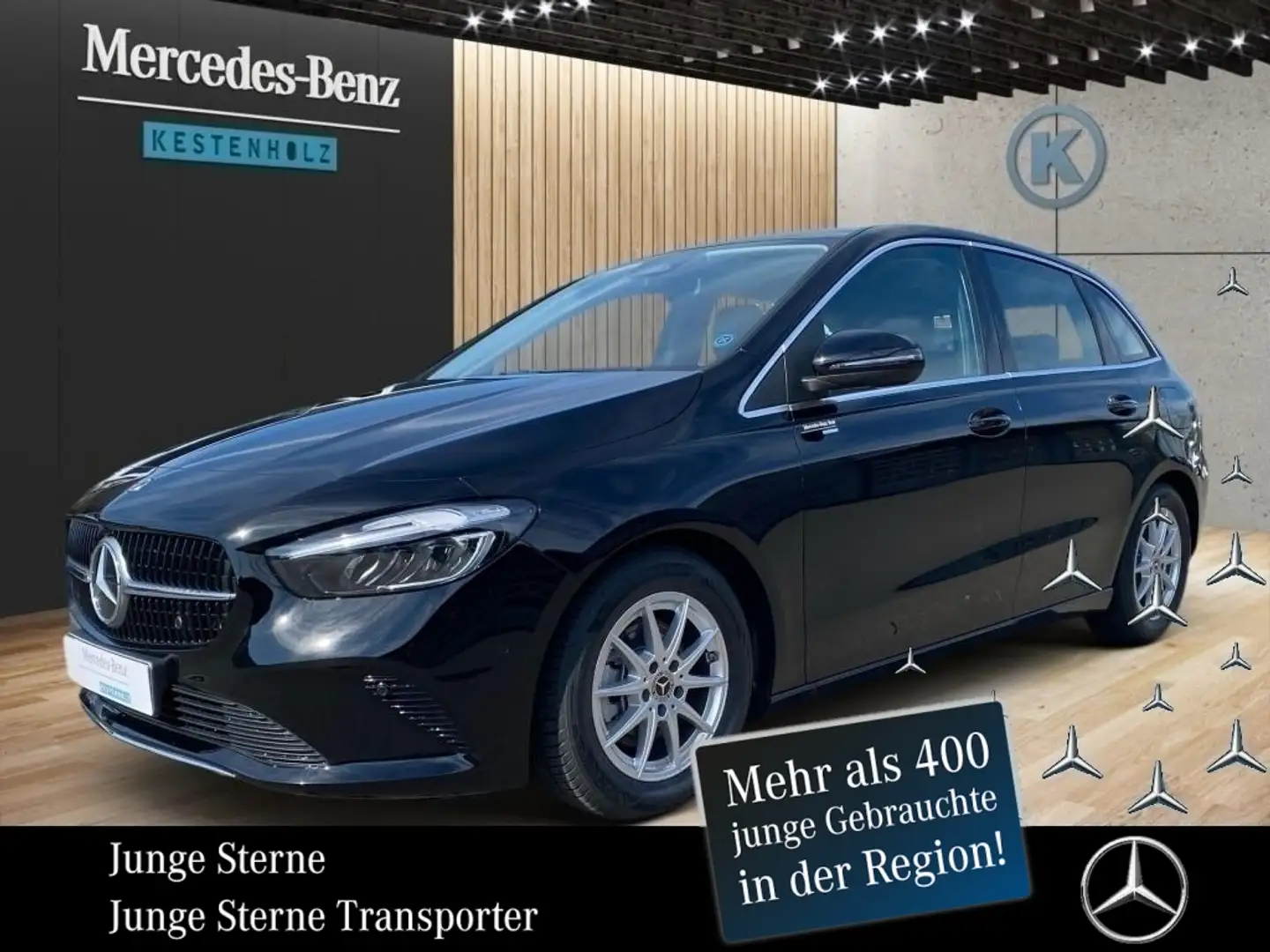 Mercedes-Benz B 180 PROGRESSIVE*STANDHZG*DISTRONIC*KAMERA*MBUX Schwarz - 1