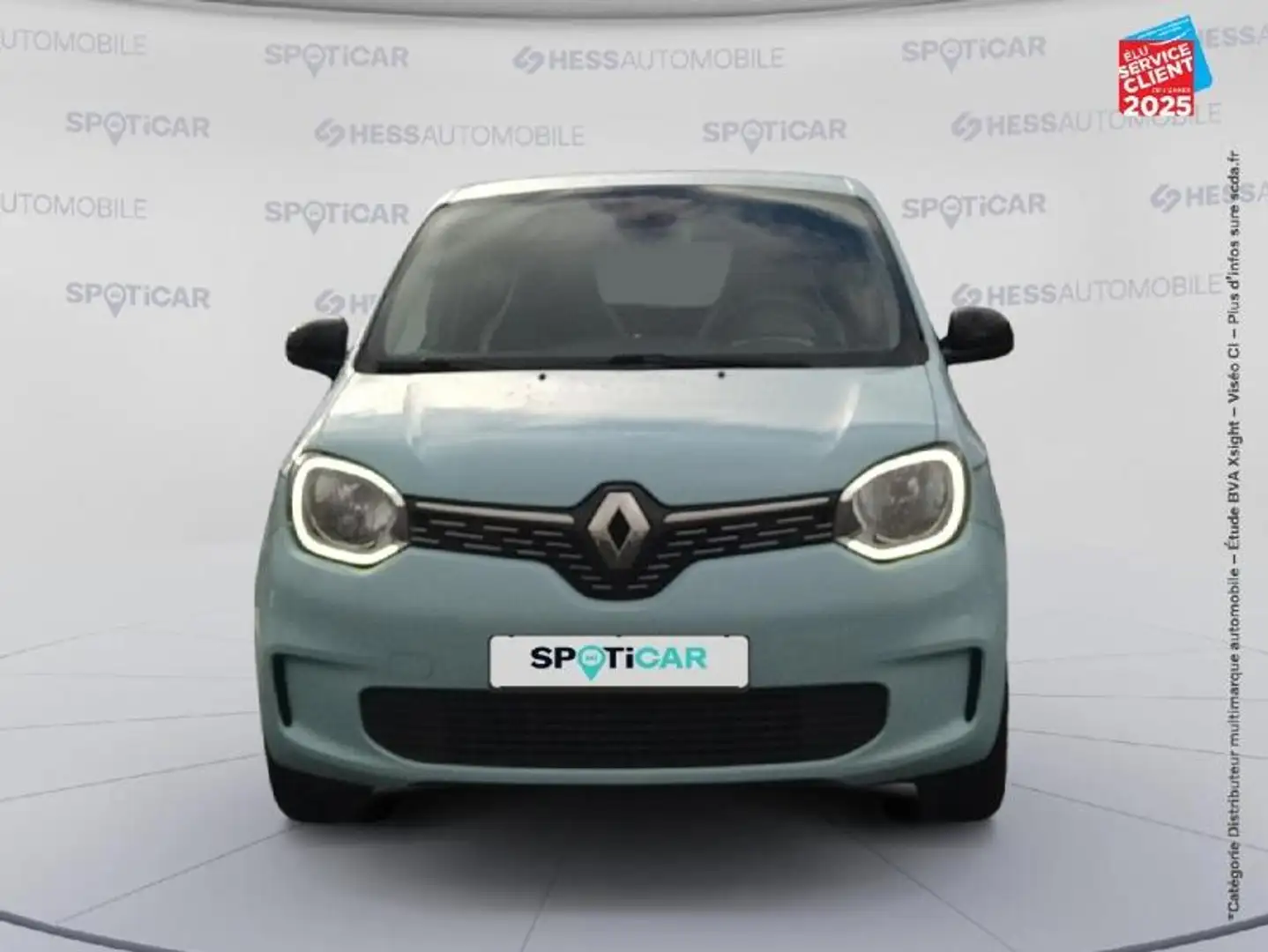 Renault Twingo E-Tech Electric Techno R80 Achat Intégral GPS Camera Bleu - 2